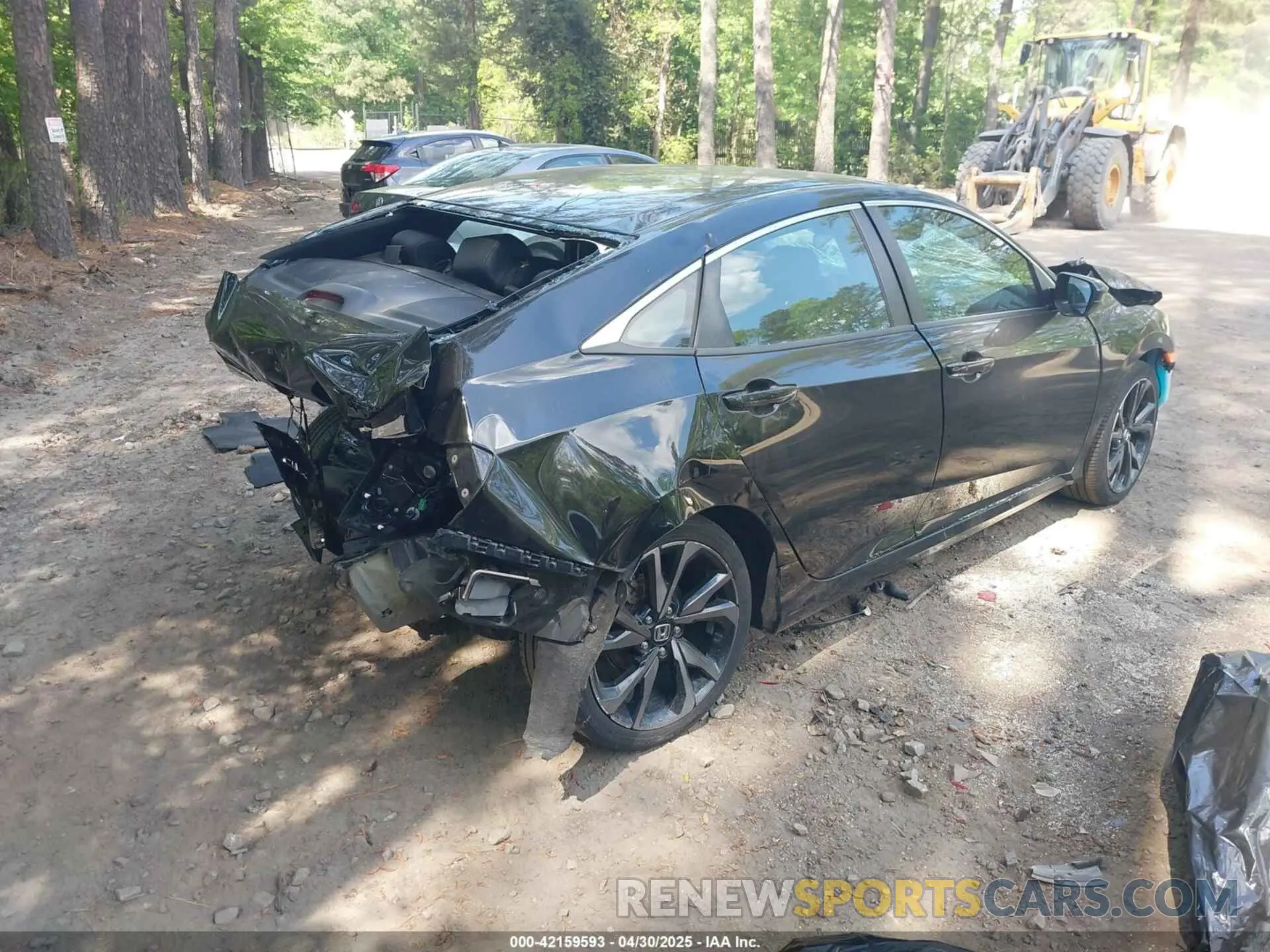 4 Photograph of a damaged car 2HGFC2F85MH509403 HONDA CIVIC 2021
