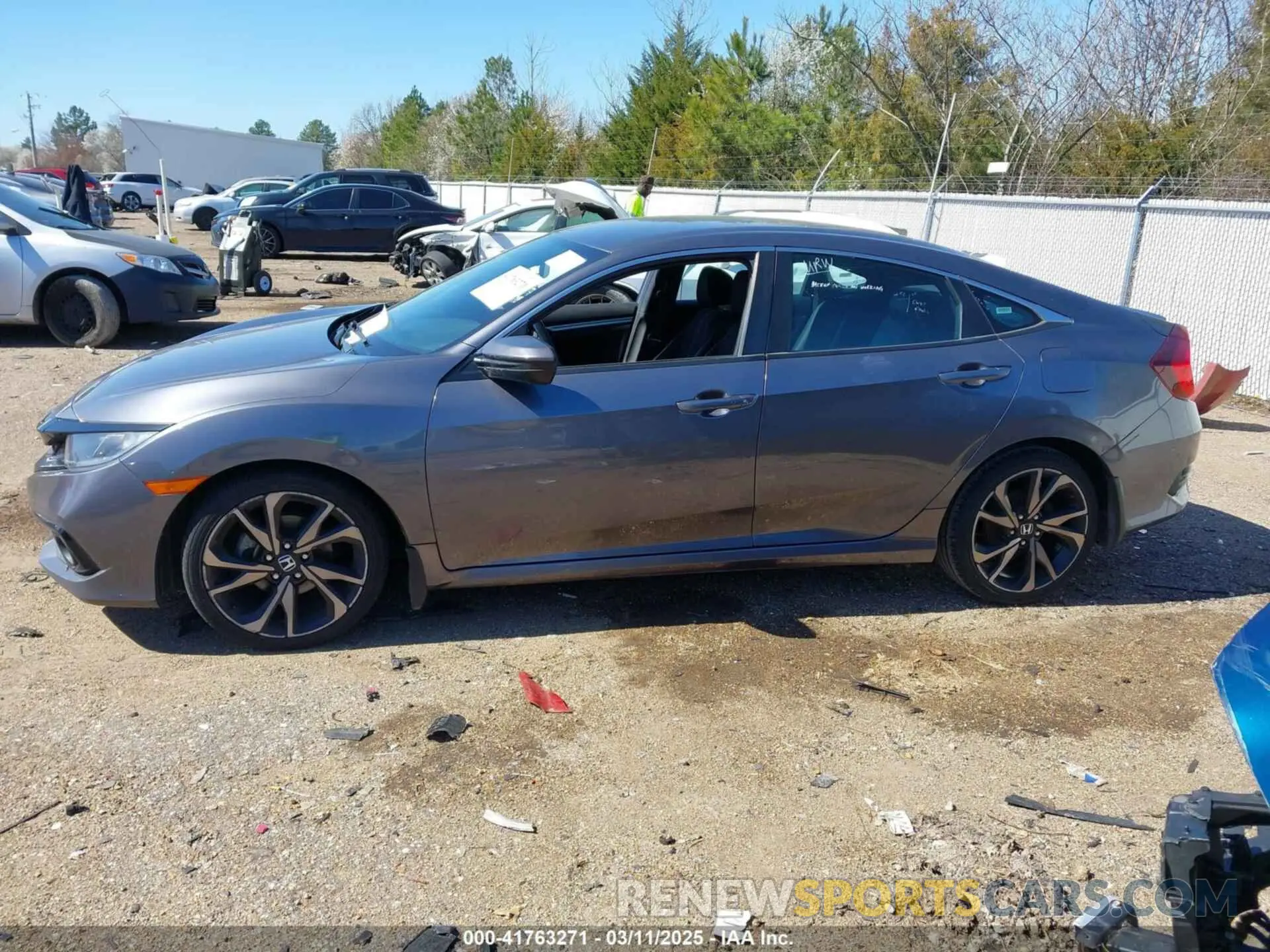 14 Photograph of a damaged car 2HGFC2F85MH523690 HONDA CIVIC 2021