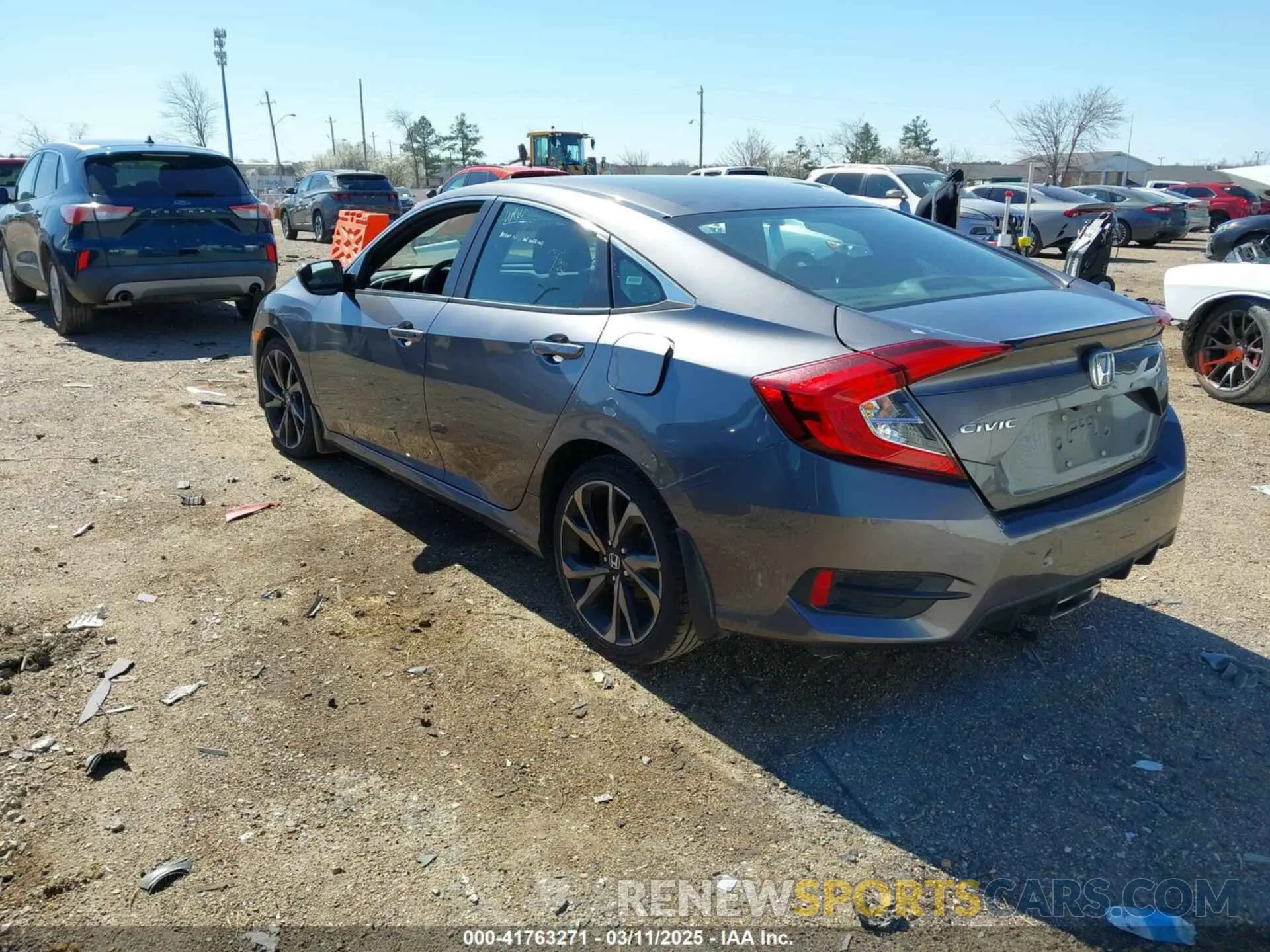3 Photograph of a damaged car 2HGFC2F85MH523690 HONDA CIVIC 2021