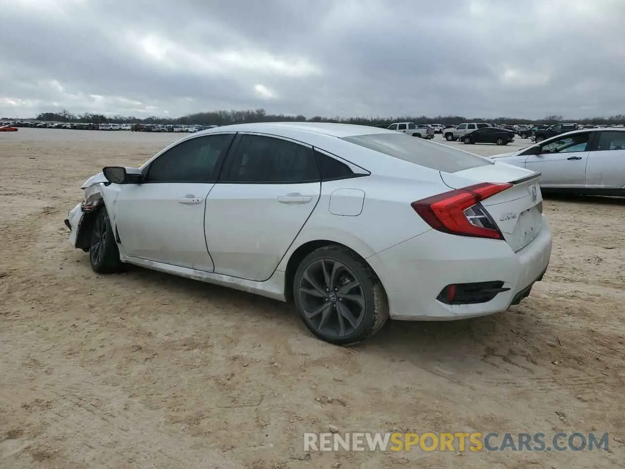 2 Photograph of a damaged car 2HGFC2F85MH526220 HONDA CIVIC 2021