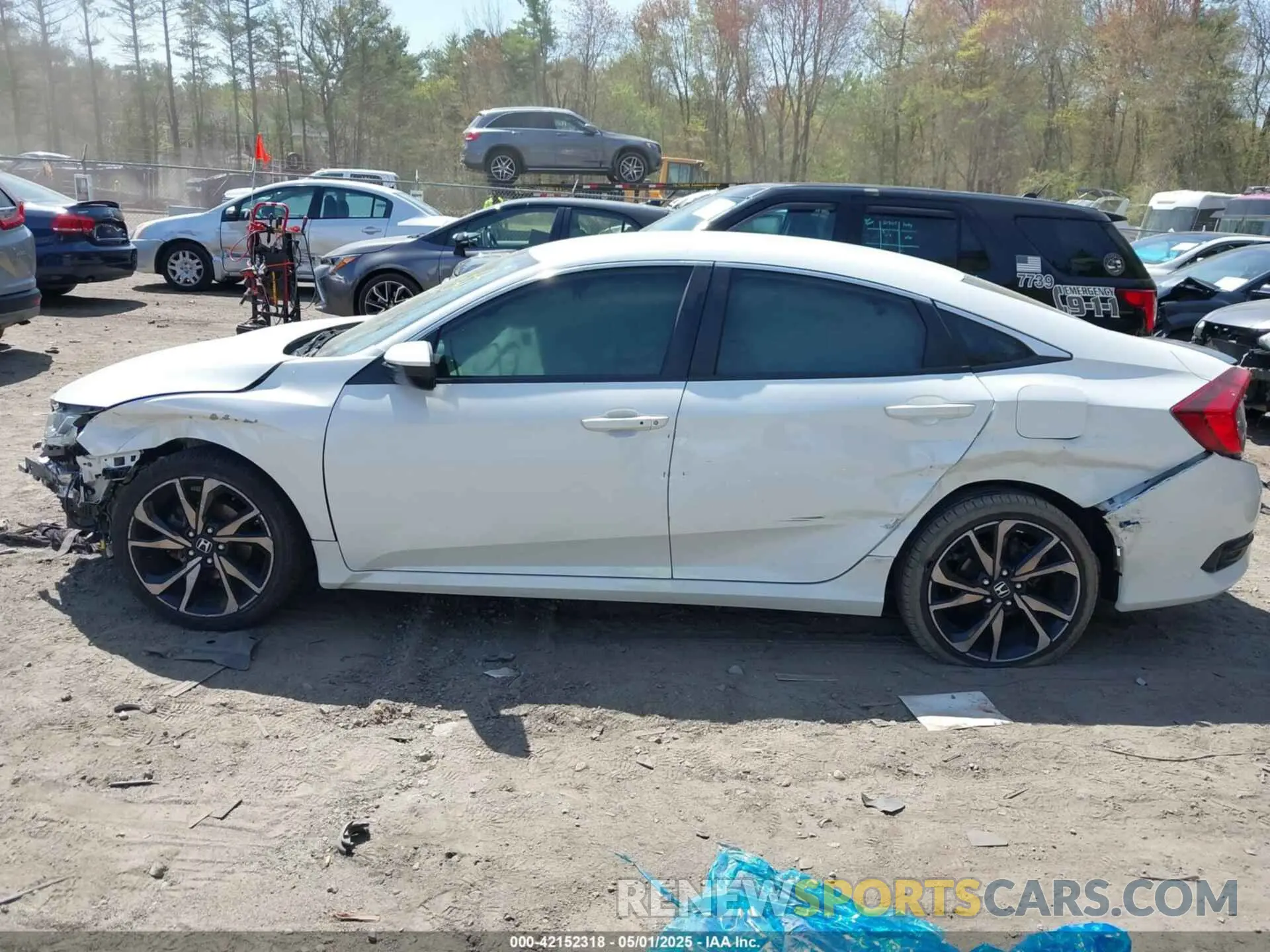 14 Photograph of a damaged car 2HGFC2F85MH531031 HONDA CIVIC 2021