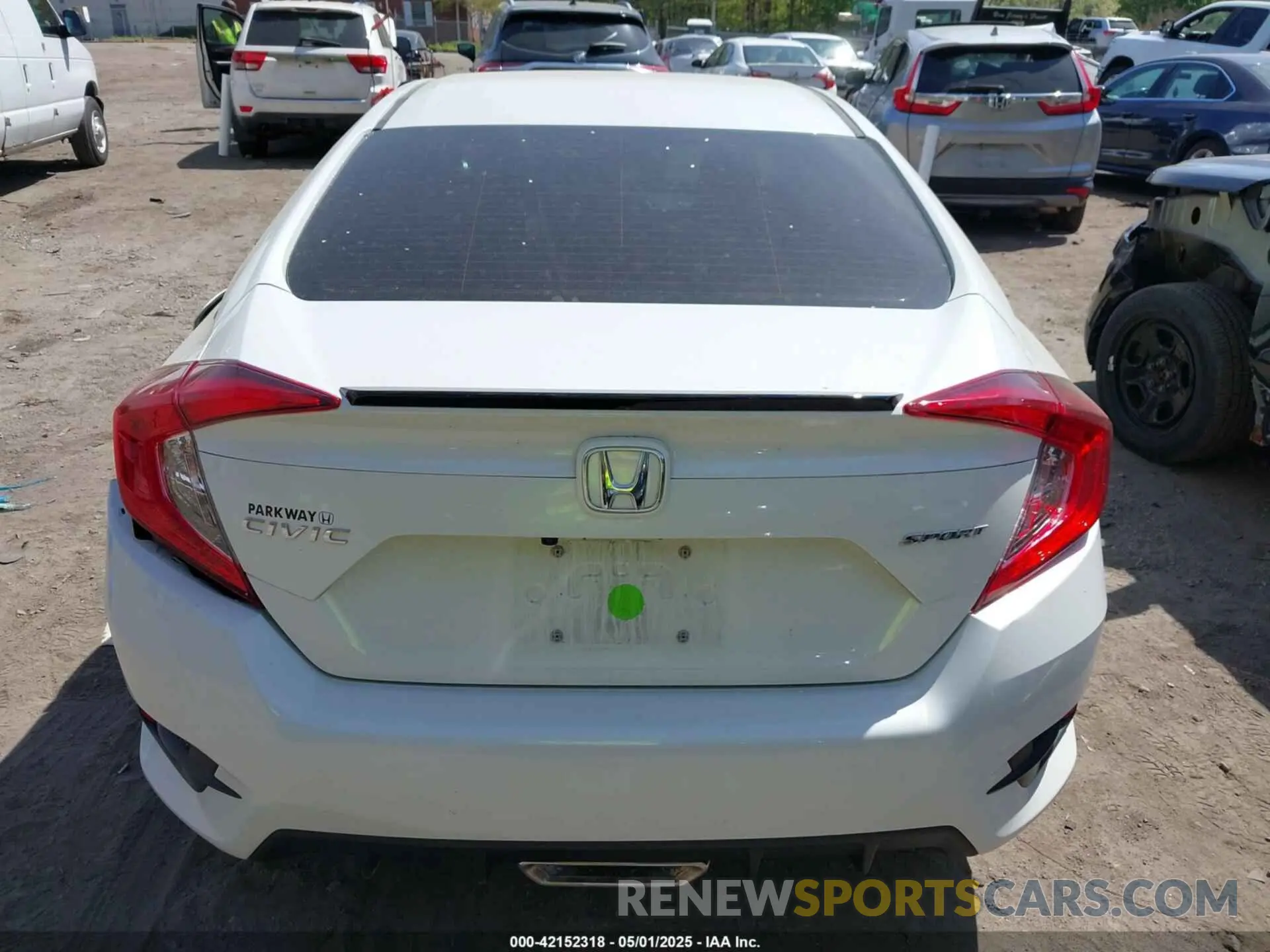16 Photograph of a damaged car 2HGFC2F85MH531031 HONDA CIVIC 2021