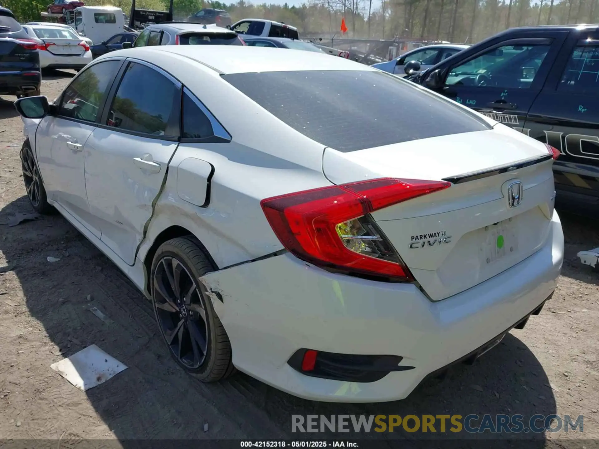3 Photograph of a damaged car 2HGFC2F85MH531031 HONDA CIVIC 2021