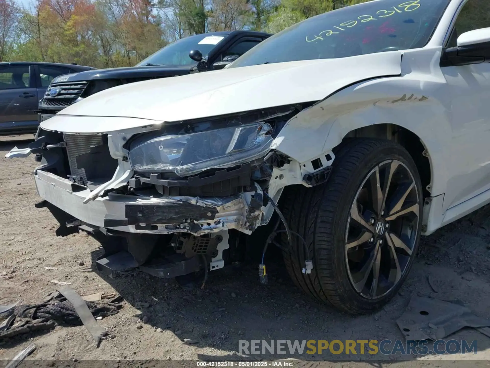 6 Photograph of a damaged car 2HGFC2F85MH531031 HONDA CIVIC 2021