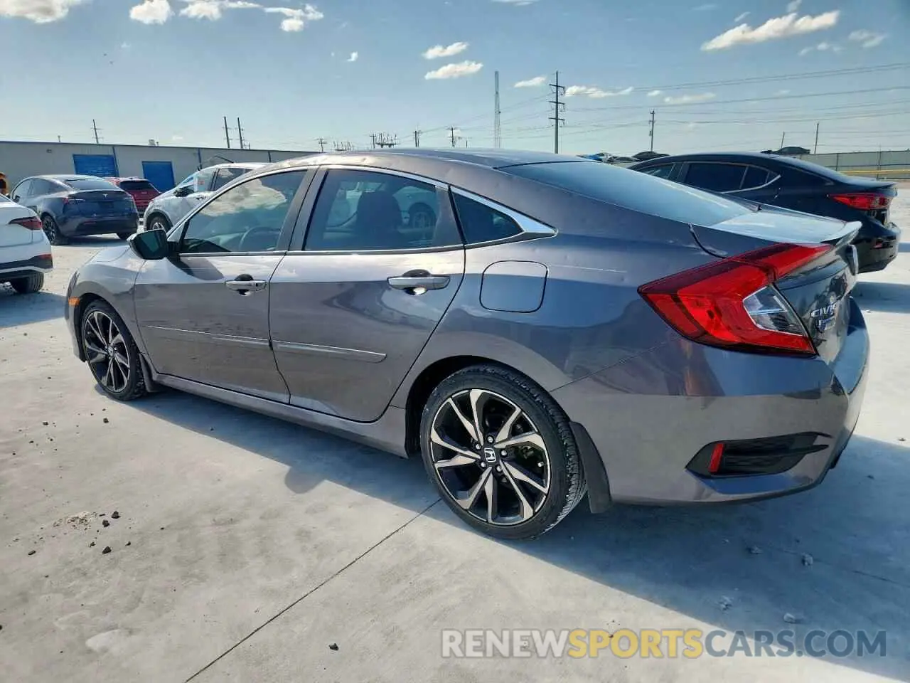 2 Photograph of a damaged car 2HGFC2F85MH532857 HONDA CIVIC 2021