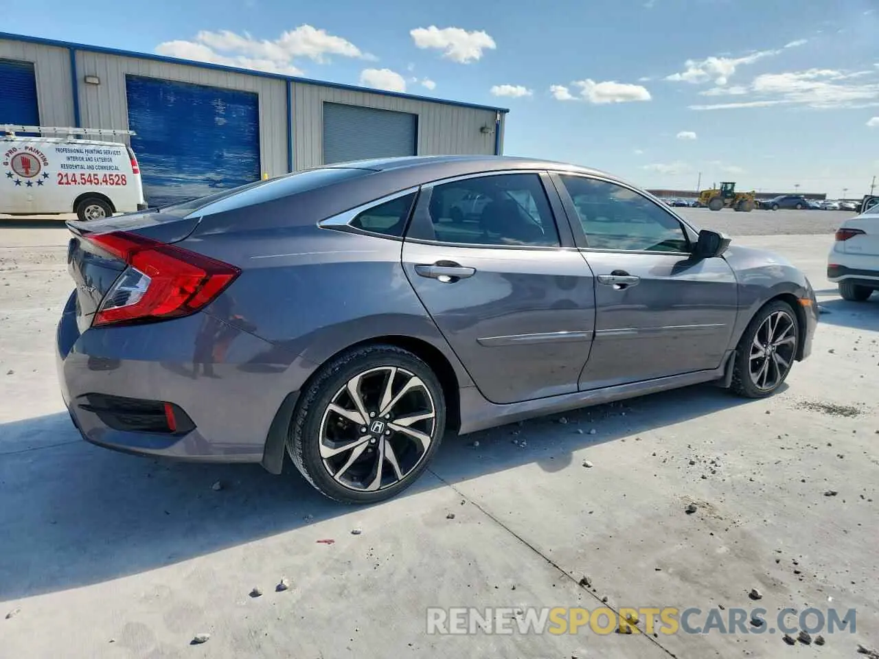 3 Photograph of a damaged car 2HGFC2F85MH532857 HONDA CIVIC 2021