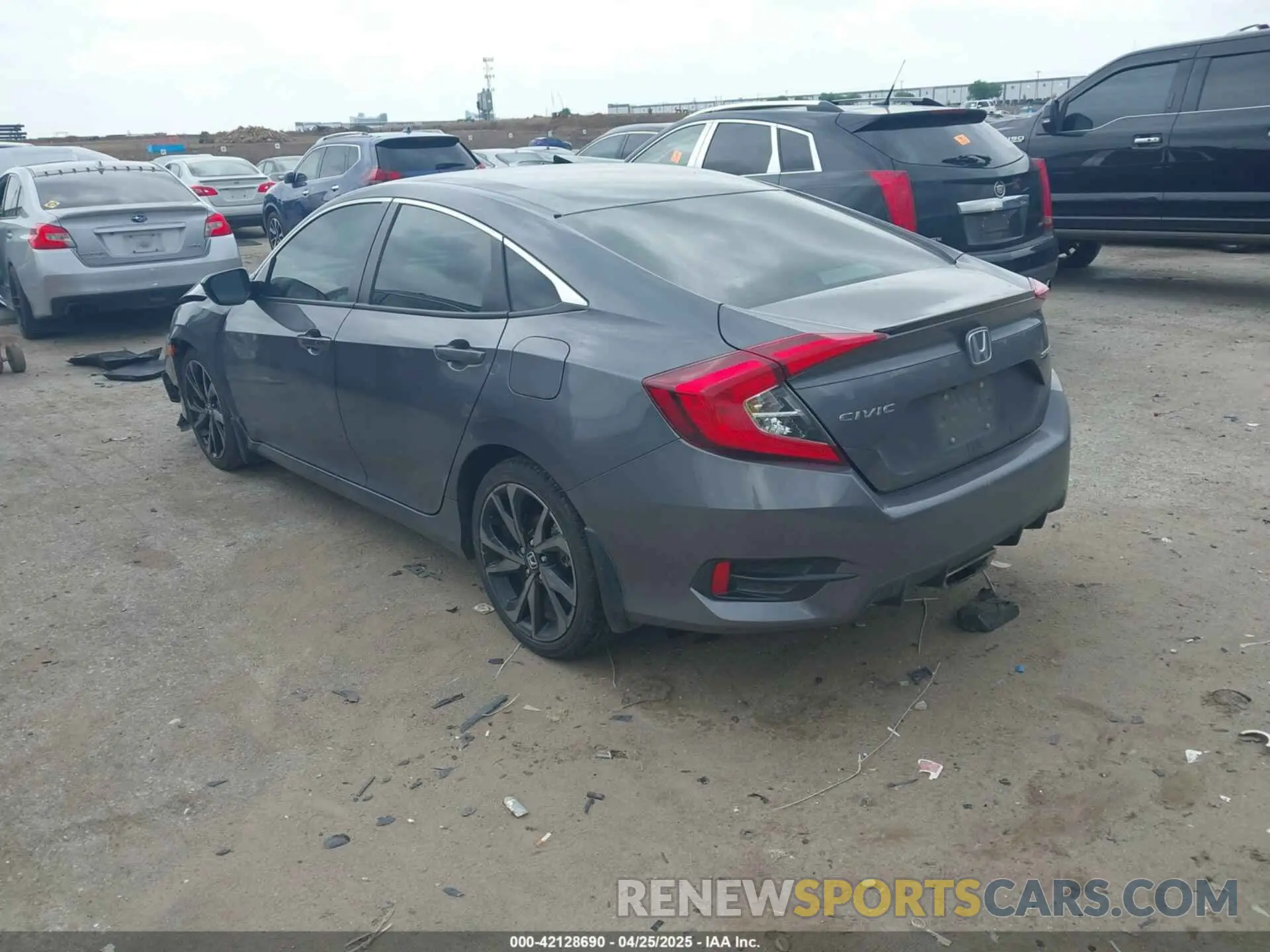3 Photograph of a damaged car 2HGFC2F85MH548217 HONDA CIVIC 2021