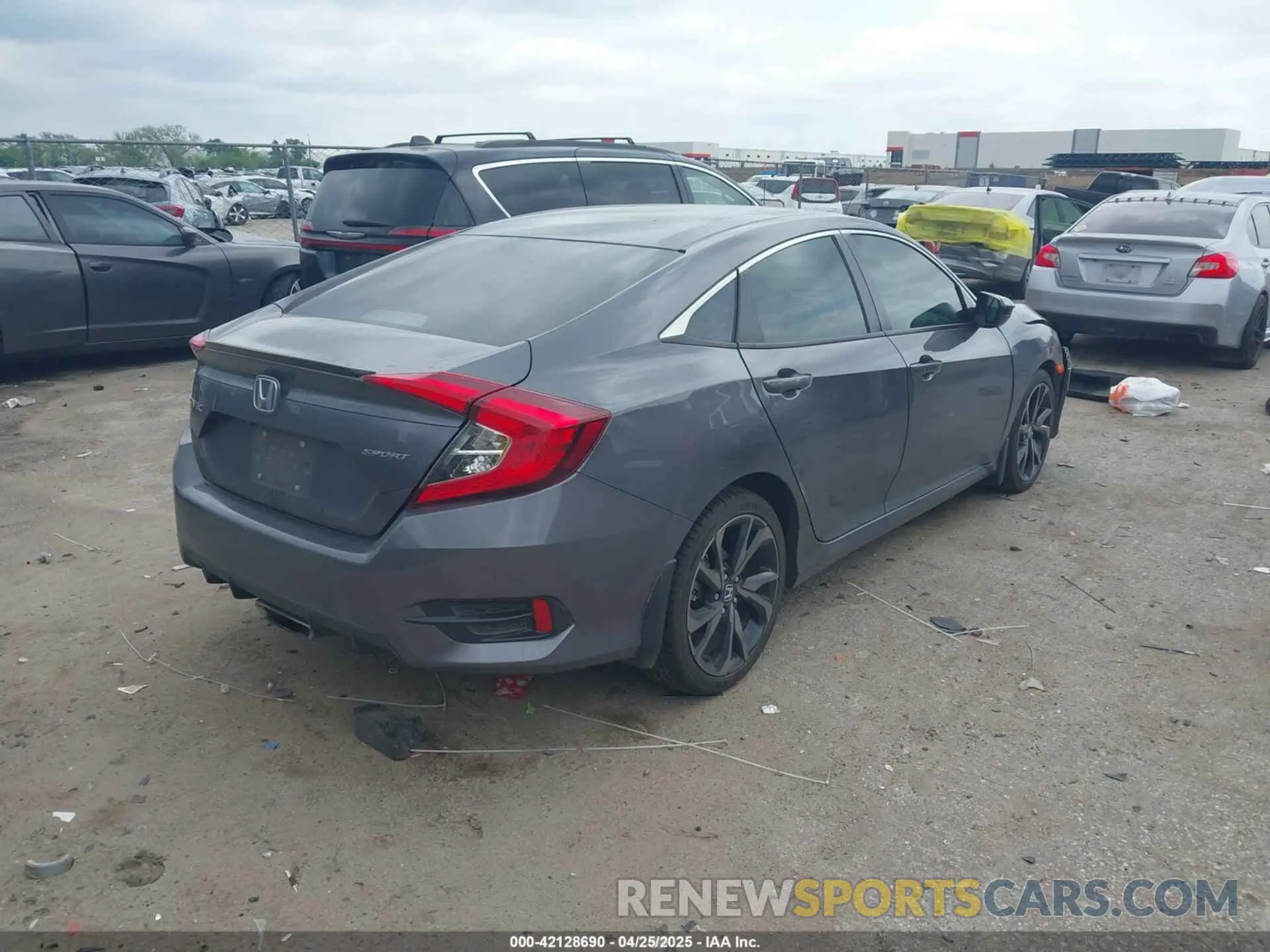 4 Photograph of a damaged car 2HGFC2F85MH548217 HONDA CIVIC 2021