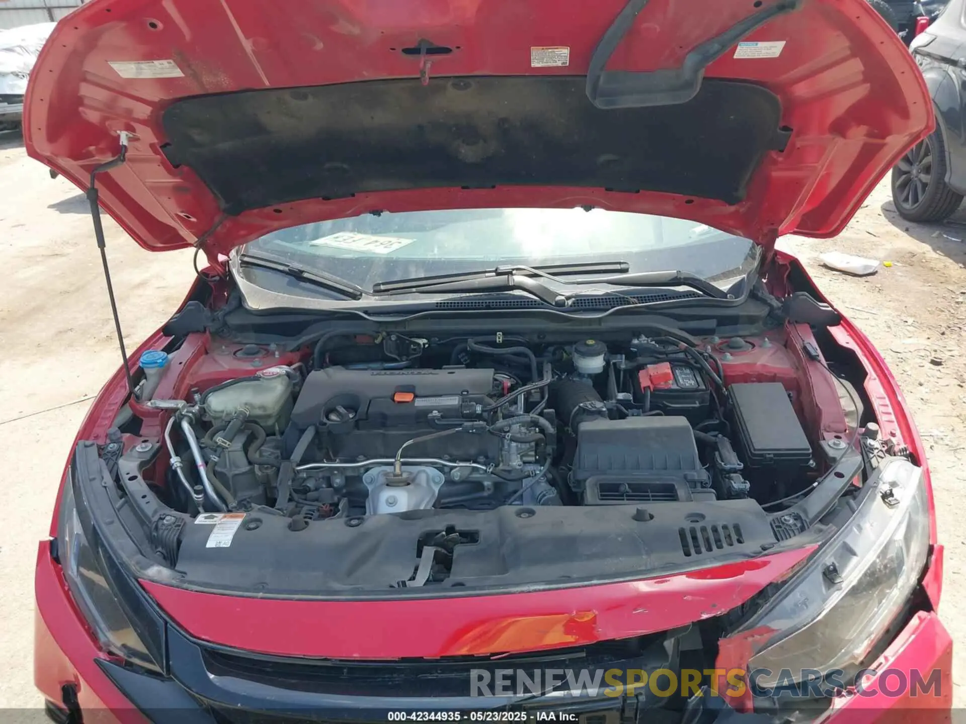 10 Photograph of a damaged car 2HGFC2F86MH512178 HONDA CIVIC 2021