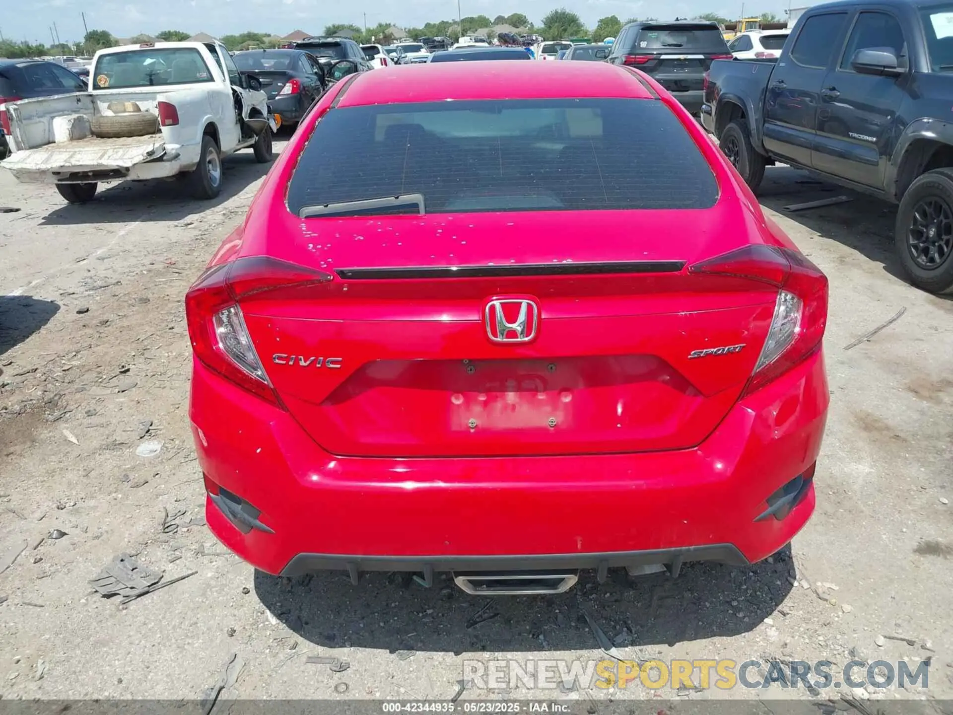 15 Photograph of a damaged car 2HGFC2F86MH512178 HONDA CIVIC 2021