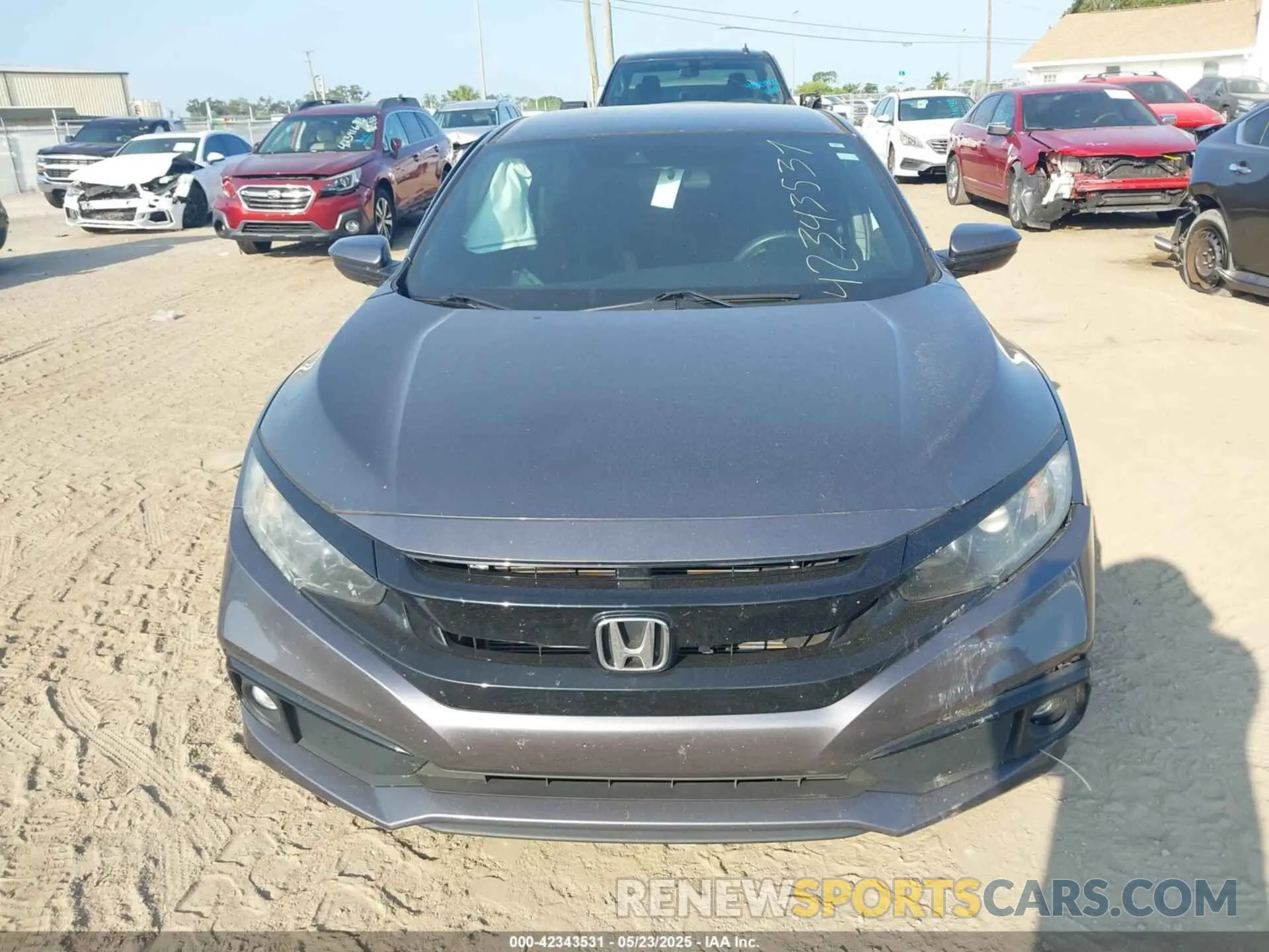 12 Photograph of a damaged car 2HGFC2F86MH518952 HONDA CIVIC 2021