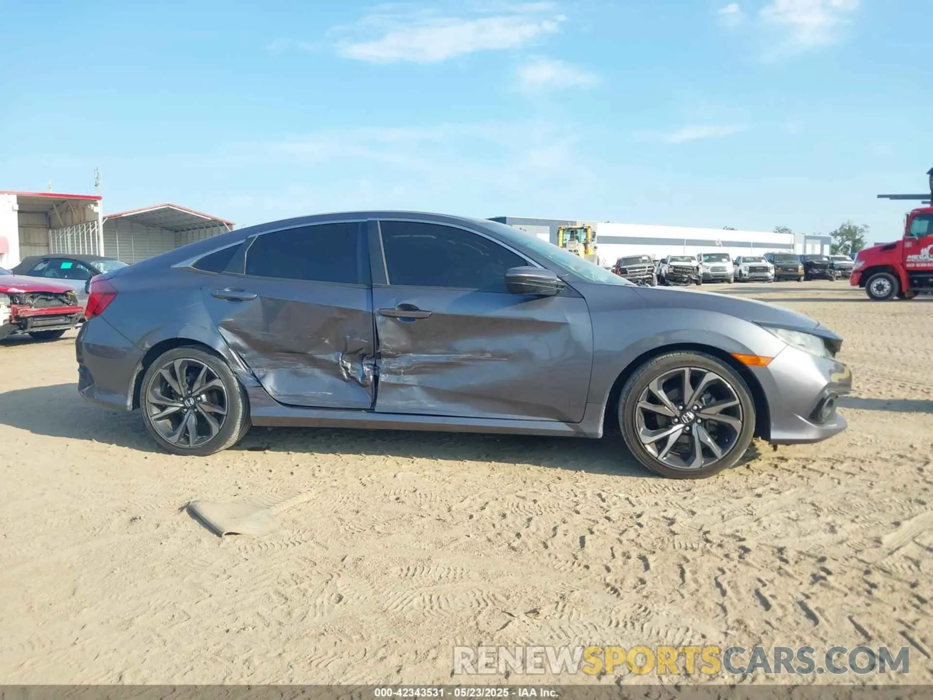 13 Photograph of a damaged car 2HGFC2F86MH518952 HONDA CIVIC 2021