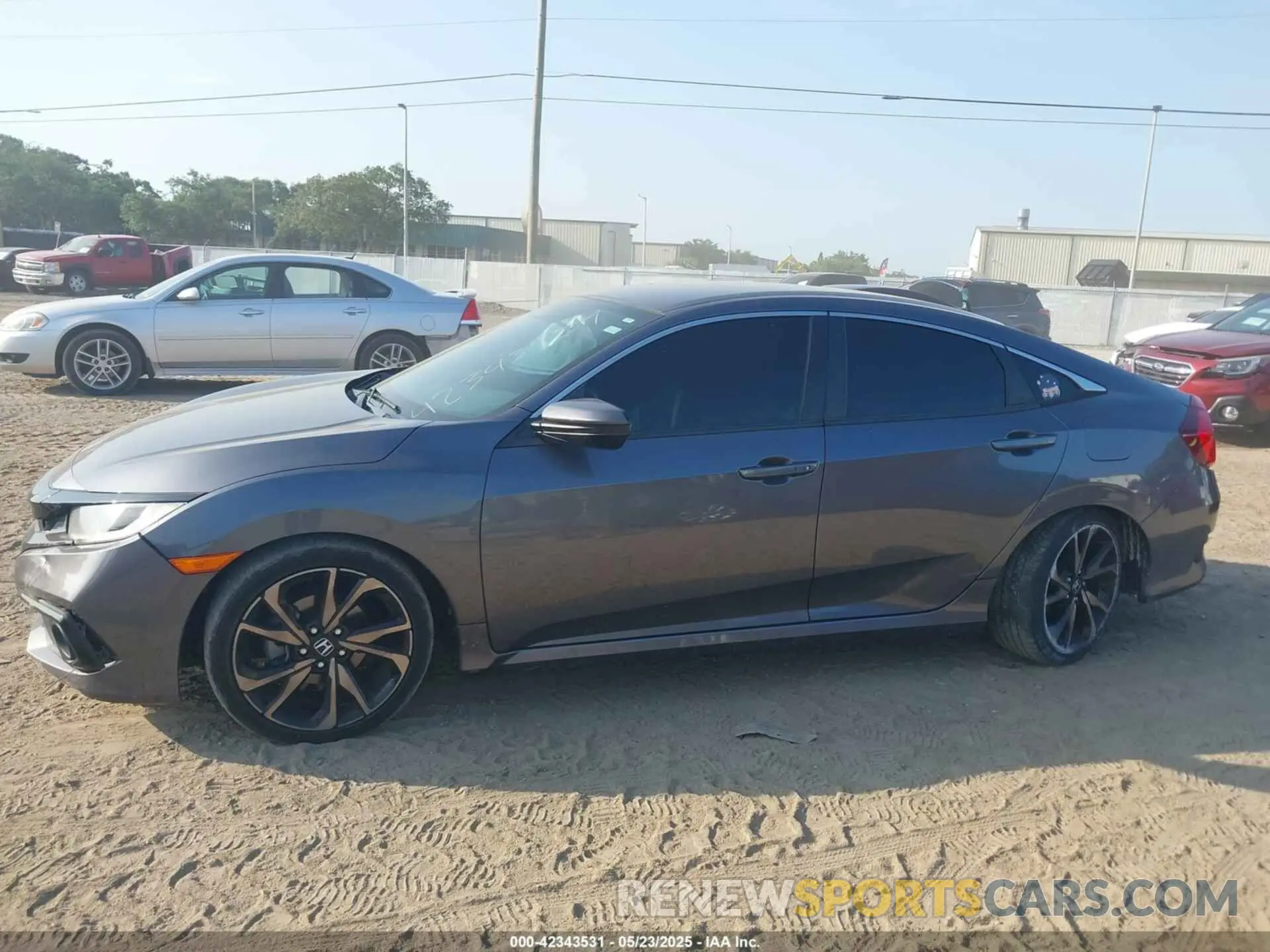 14 Photograph of a damaged car 2HGFC2F86MH518952 HONDA CIVIC 2021