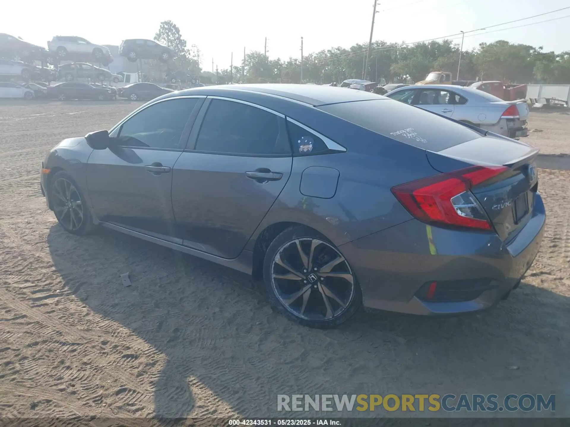 3 Photograph of a damaged car 2HGFC2F86MH518952 HONDA CIVIC 2021