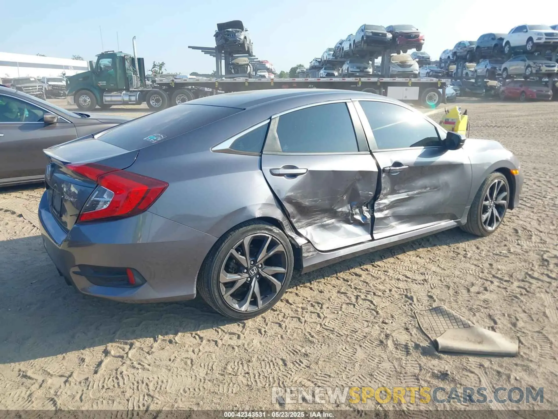 4 Photograph of a damaged car 2HGFC2F86MH518952 HONDA CIVIC 2021