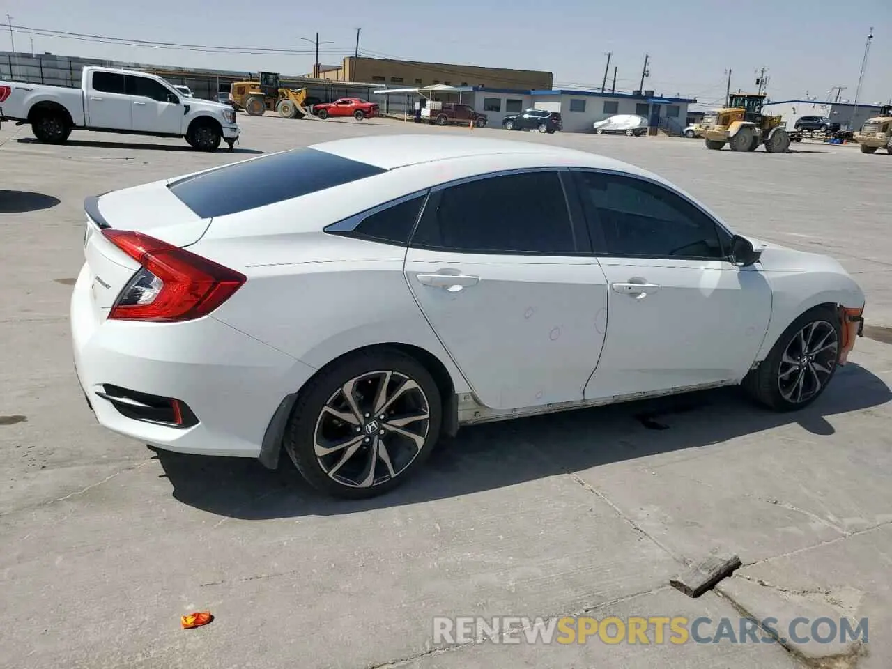 3 Photograph of a damaged car 2HGFC2F86MH526176 HONDA CIVIC 2021
