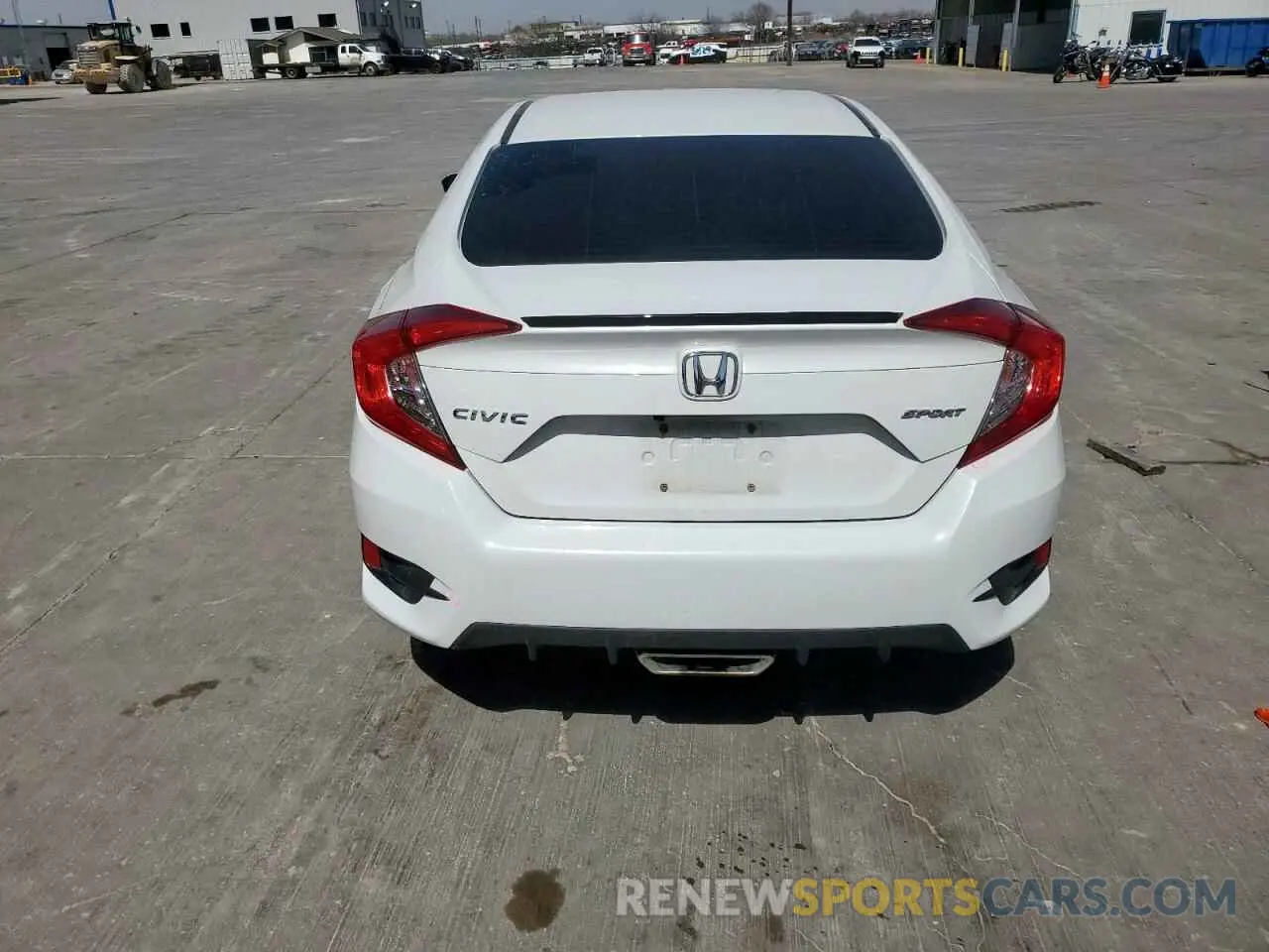 6 Photograph of a damaged car 2HGFC2F86MH526176 HONDA CIVIC 2021