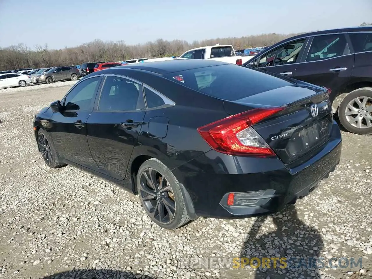 2 Photograph of a damaged car 2HGFC2F86MH527313 HONDA CIVIC 2021
