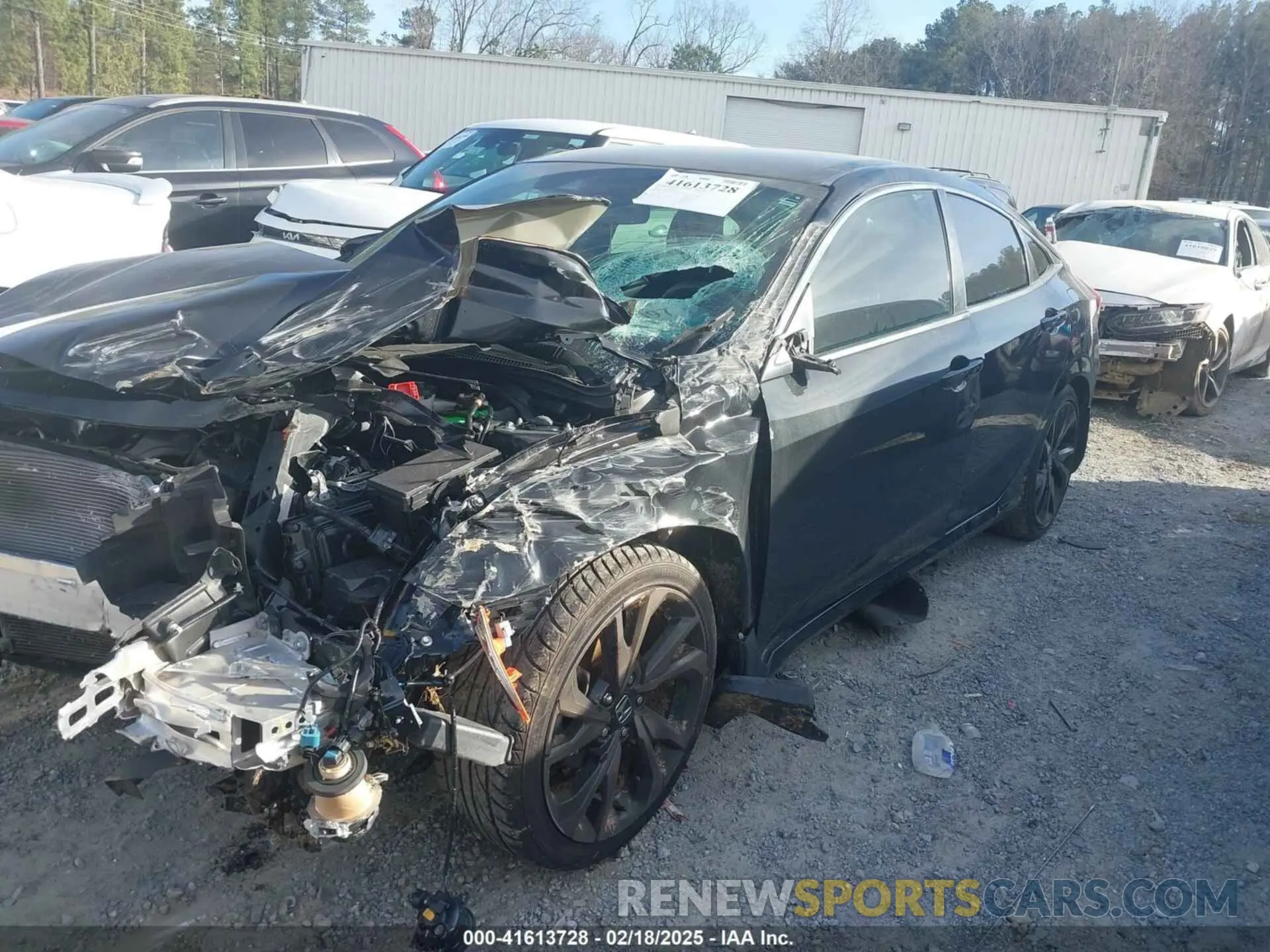 14 Photograph of a damaged car 2HGFC2F86MH532639 HONDA CIVIC 2021