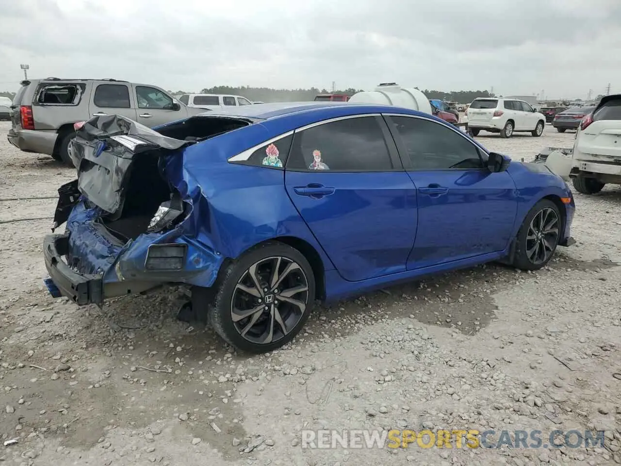 3 Photograph of a damaged car 2HGFC2F86MH538926 HONDA CIVIC 2021