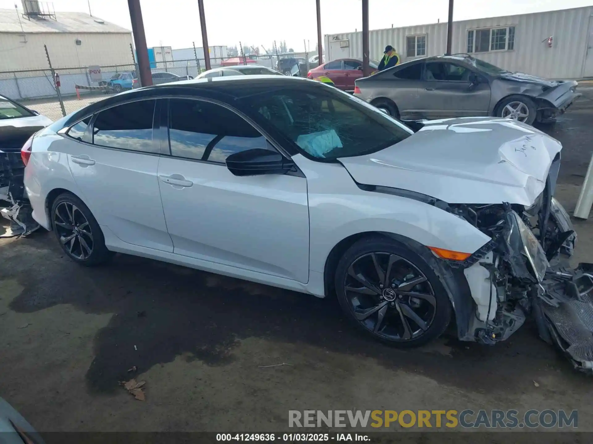 14 Photograph of a damaged car 2HGFC2F86MH540062 HONDA CIVIC 2021