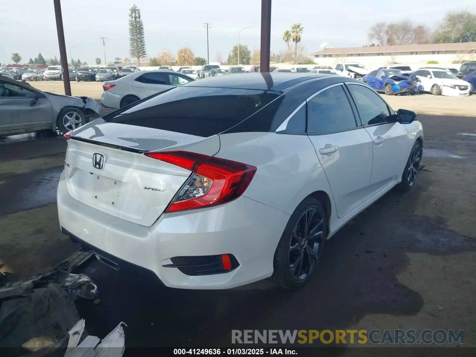 4 Photograph of a damaged car 2HGFC2F86MH540062 HONDA CIVIC 2021