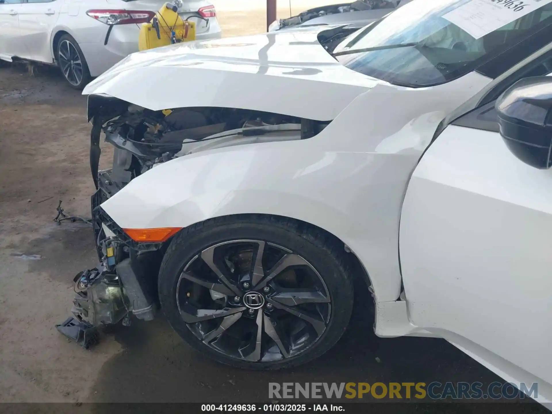 6 Photograph of a damaged car 2HGFC2F86MH540062 HONDA CIVIC 2021