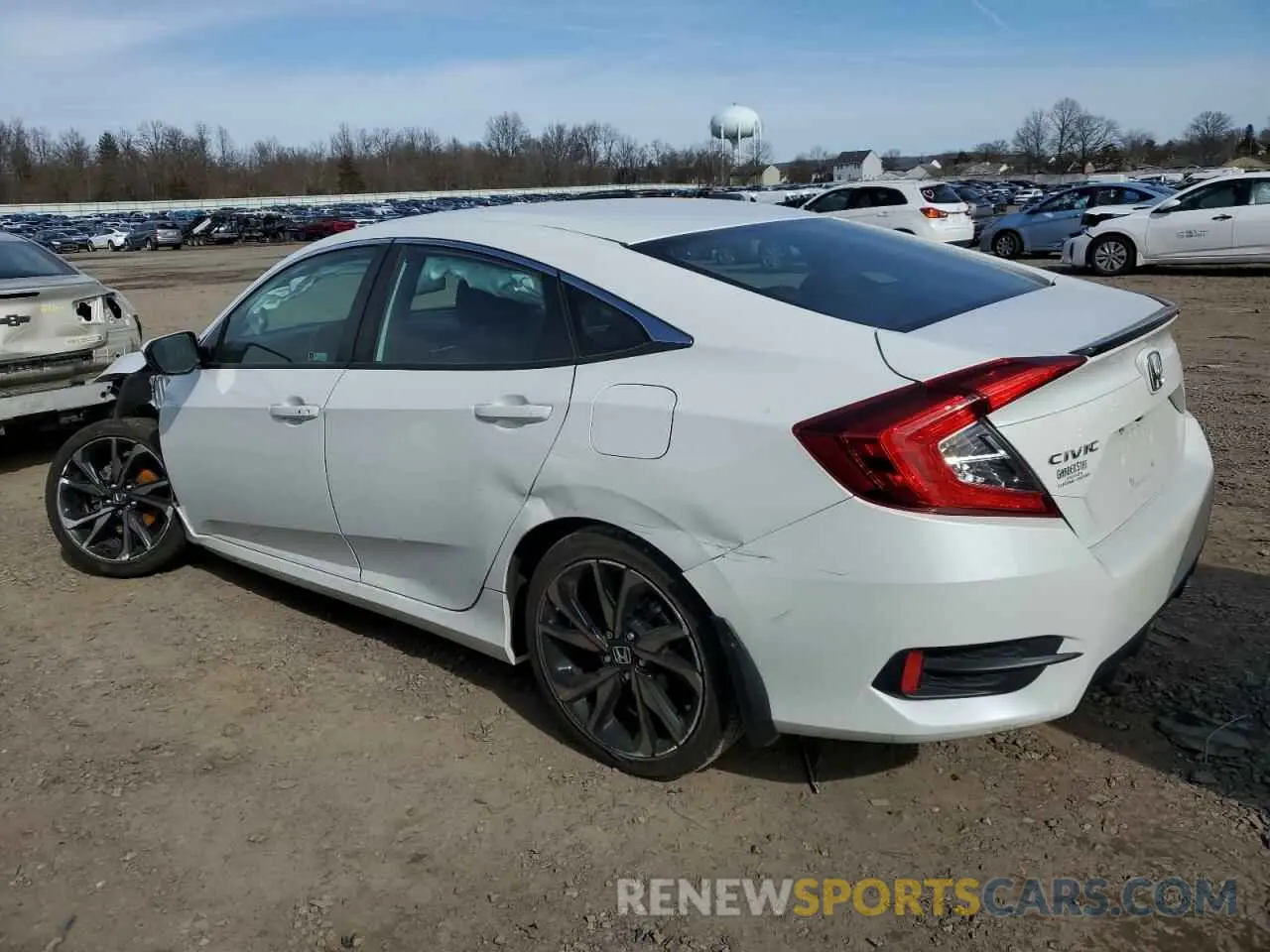 2 Photograph of a damaged car 2HGFC2F86MH541034 HONDA CIVIC 2021