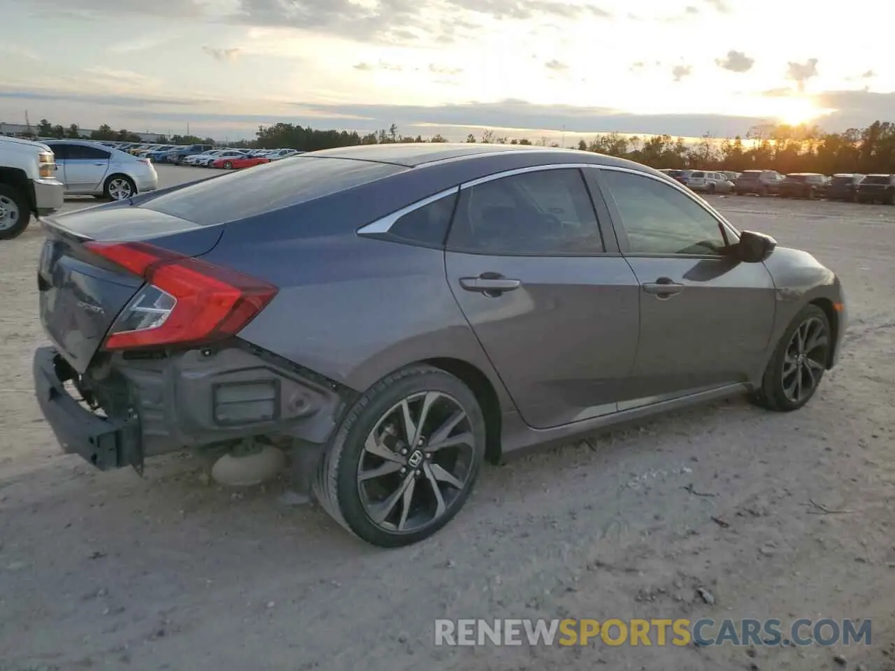 3 Photograph of a damaged car 2HGFC2F86MH550543 HONDA CIVIC 2021