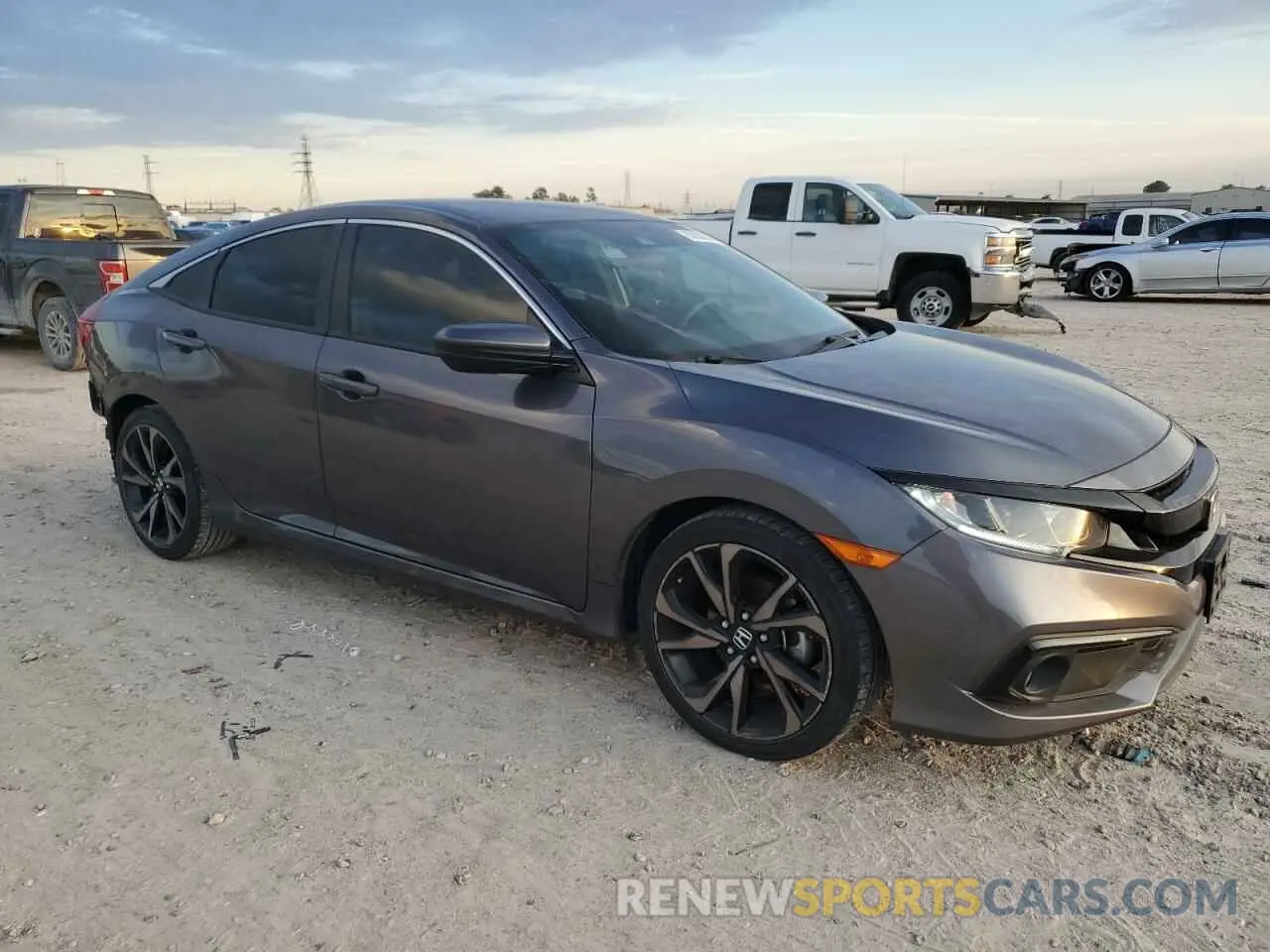 4 Photograph of a damaged car 2HGFC2F86MH550543 HONDA CIVIC 2021