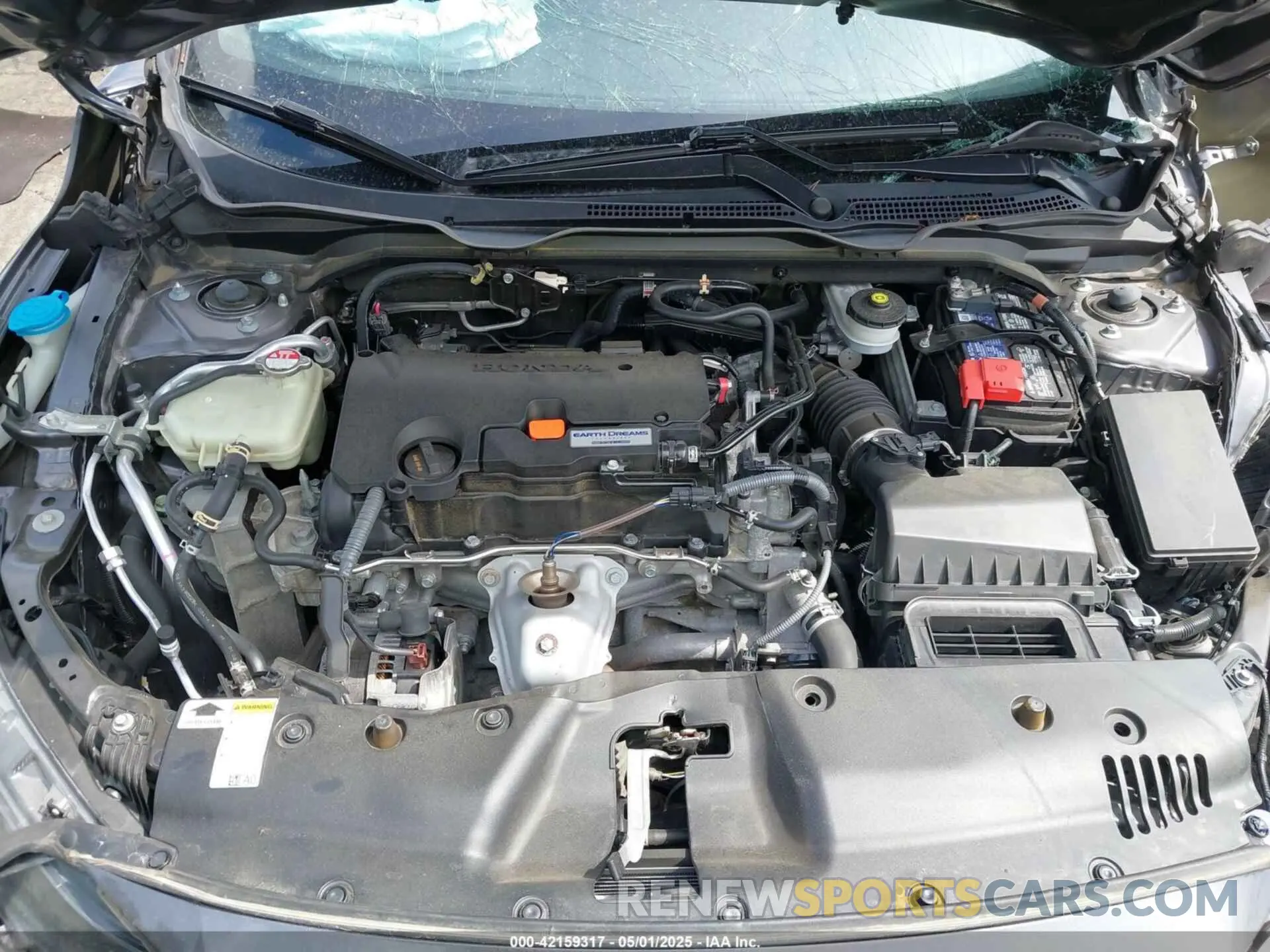 10 Photograph of a damaged car 2HGFC2F86MH550736 HONDA CIVIC 2021