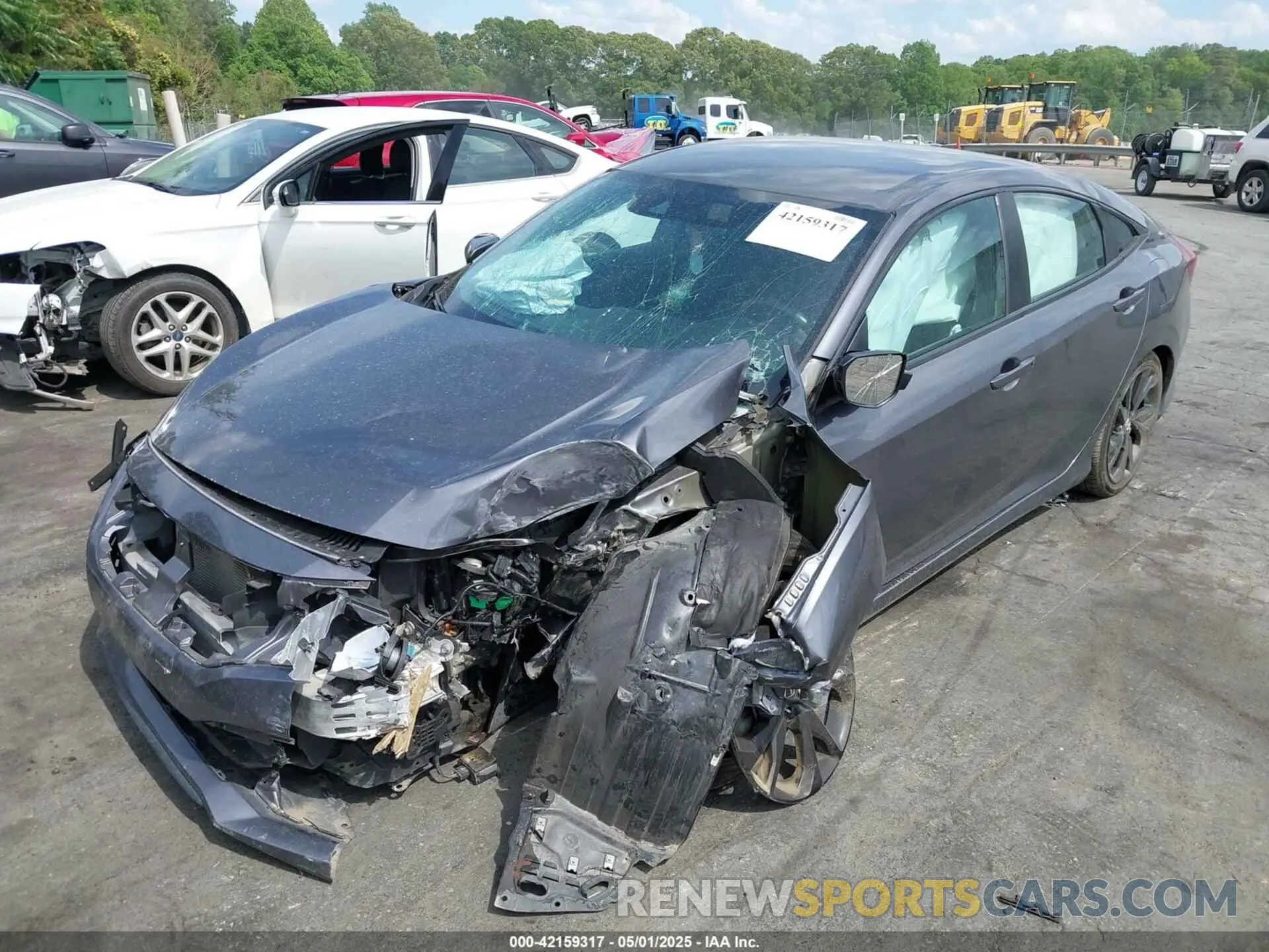 2 Photograph of a damaged car 2HGFC2F86MH550736 HONDA CIVIC 2021