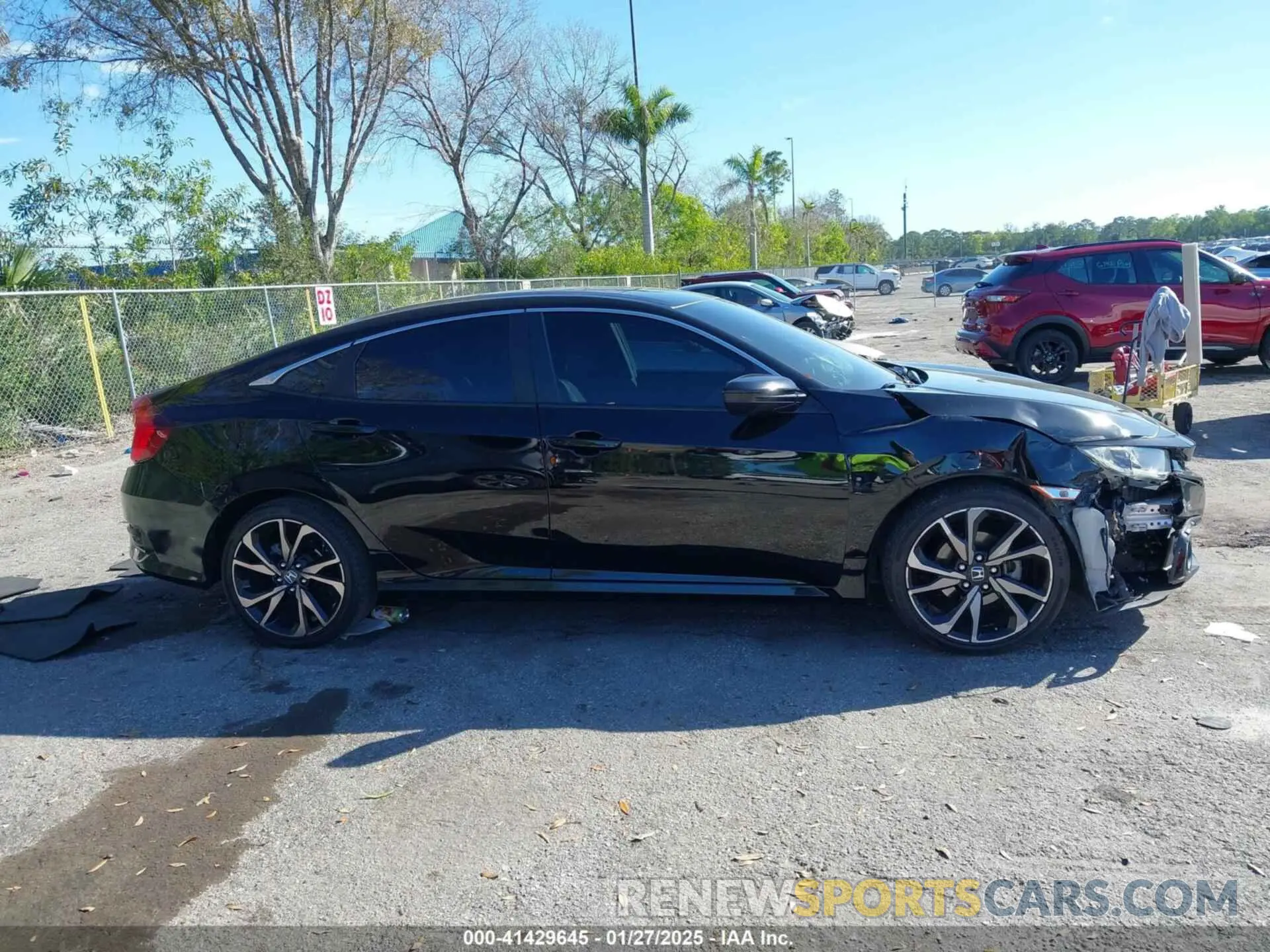 13 Photograph of a damaged car 2HGFC2F86MH551028 HONDA CIVIC 2021
