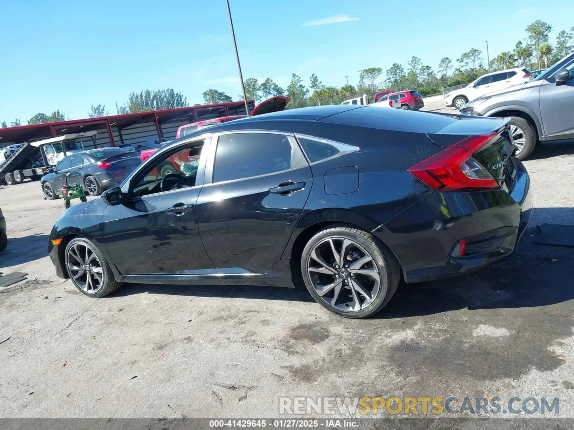 14 Photograph of a damaged car 2HGFC2F86MH551028 HONDA CIVIC 2021