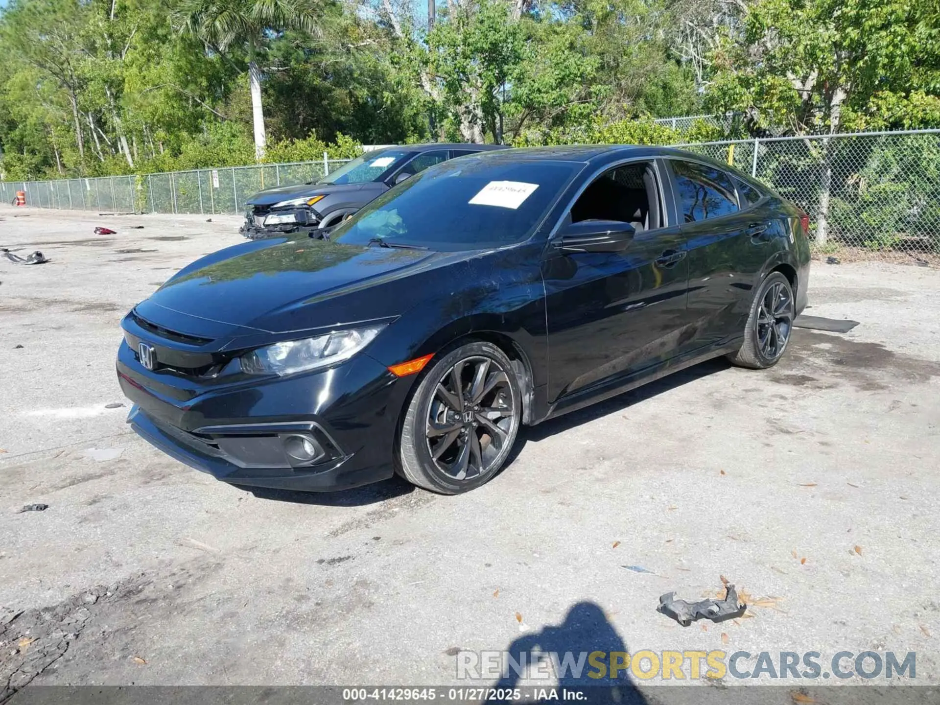 2 Photograph of a damaged car 2HGFC2F86MH551028 HONDA CIVIC 2021