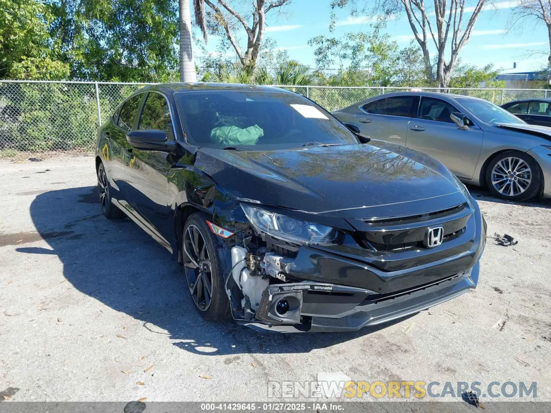 6 Photograph of a damaged car 2HGFC2F86MH551028 HONDA CIVIC 2021