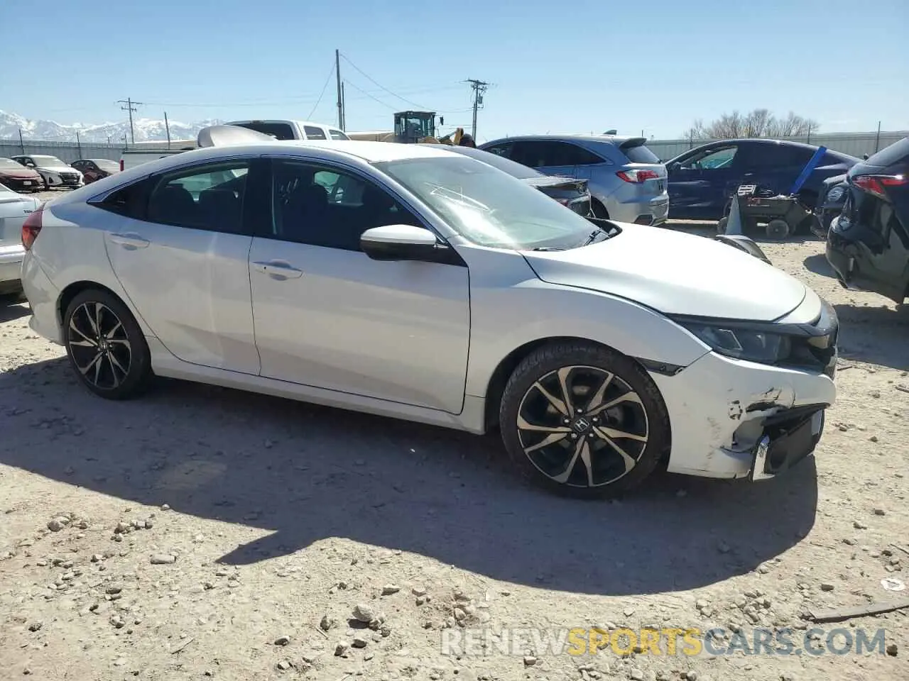 4 Photograph of a damaged car 2HGFC2F86MH559324 HONDA CIVIC 2021