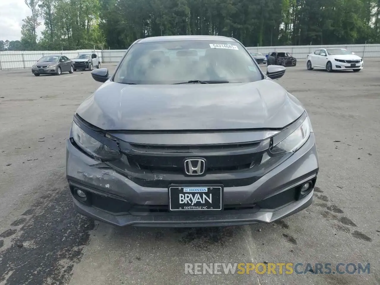 5 Photograph of a damaged car 2HGFC2F87MH501660 HONDA CIVIC 2021