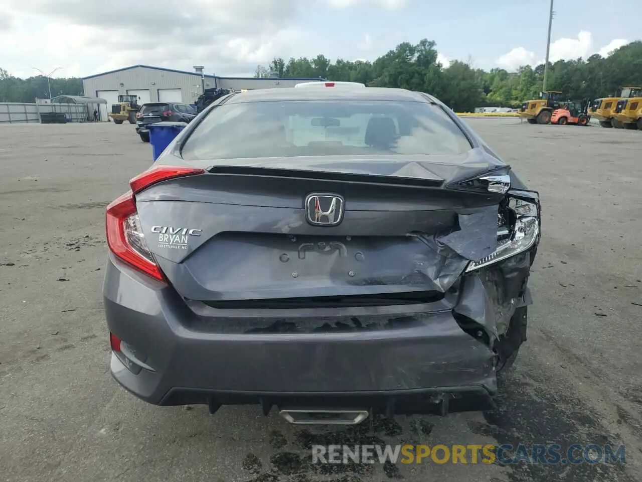 6 Photograph of a damaged car 2HGFC2F87MH501660 HONDA CIVIC 2021
