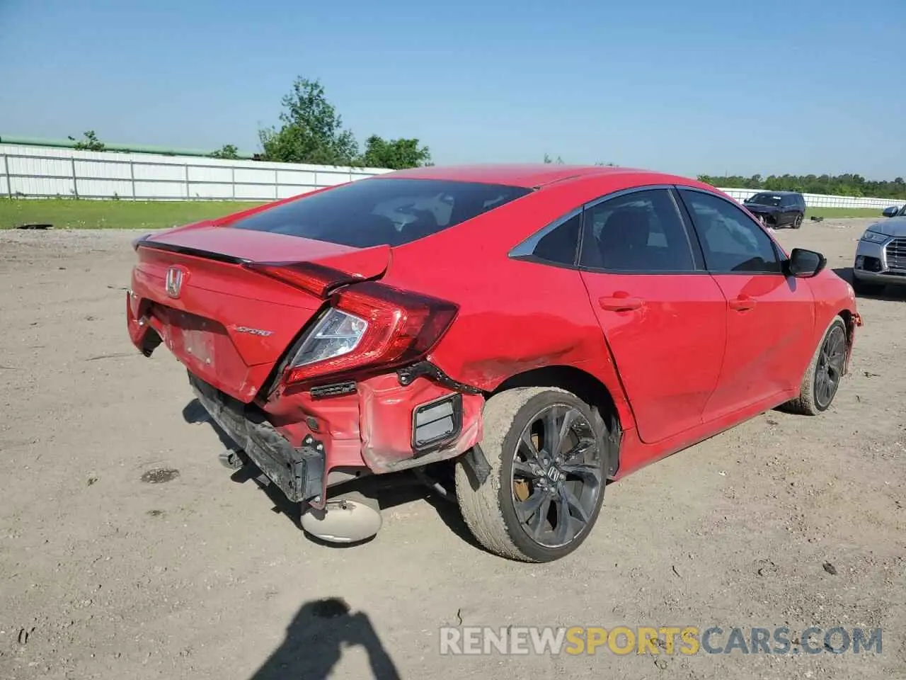 3 Photograph of a damaged car 2HGFC2F87MH512870 HONDA CIVIC 2021
