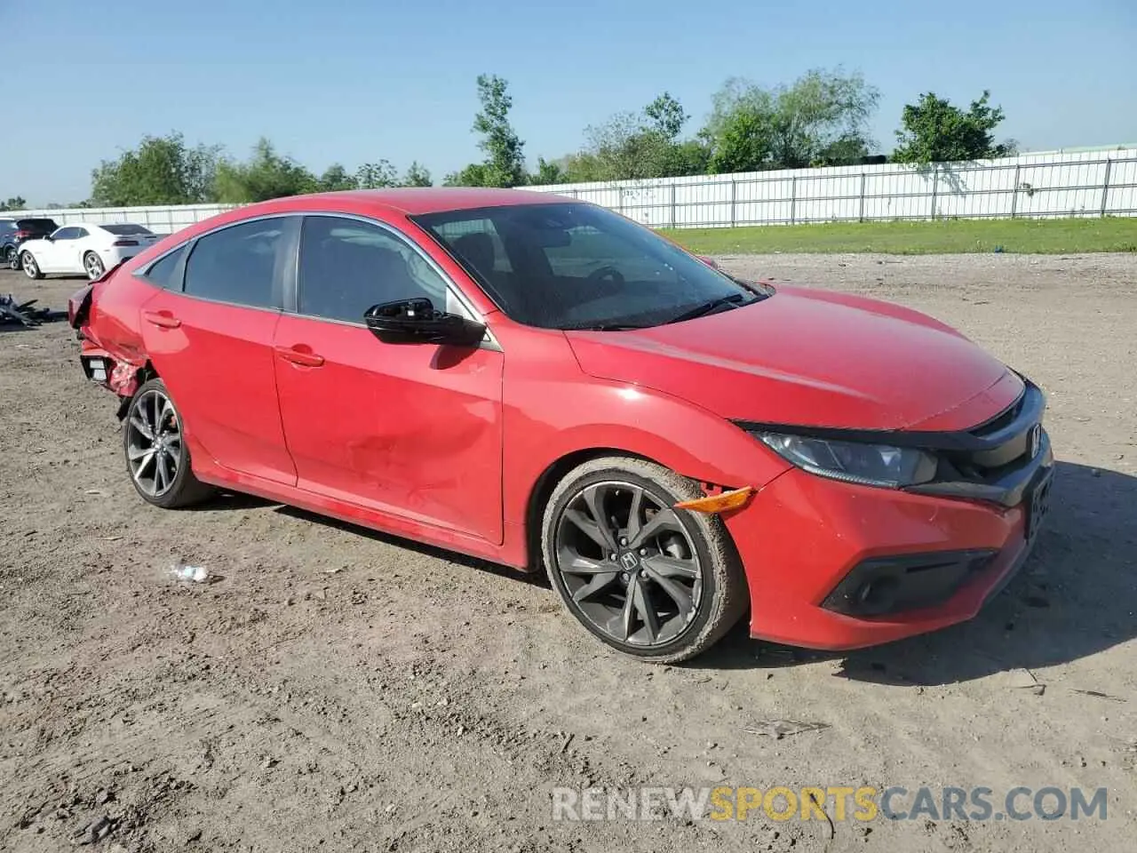 4 Photograph of a damaged car 2HGFC2F87MH512870 HONDA CIVIC 2021