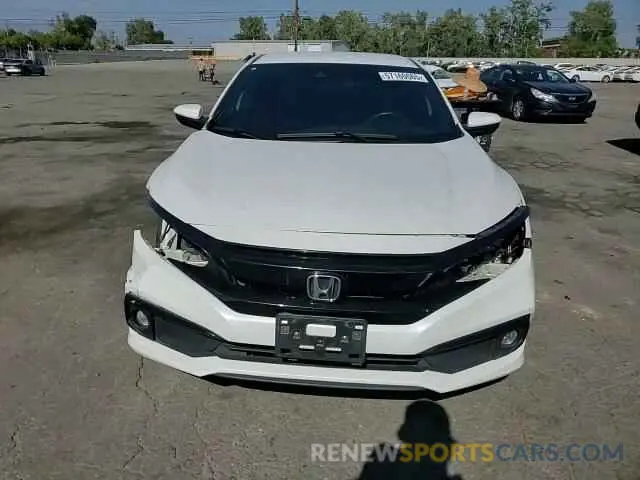 14 Photograph of a damaged car 2HGFC2F87MH525280 HONDA CIVIC 2021