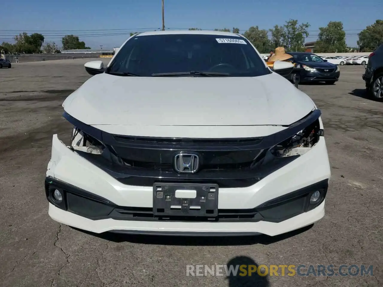5 Photograph of a damaged car 2HGFC2F87MH525280 HONDA CIVIC 2021