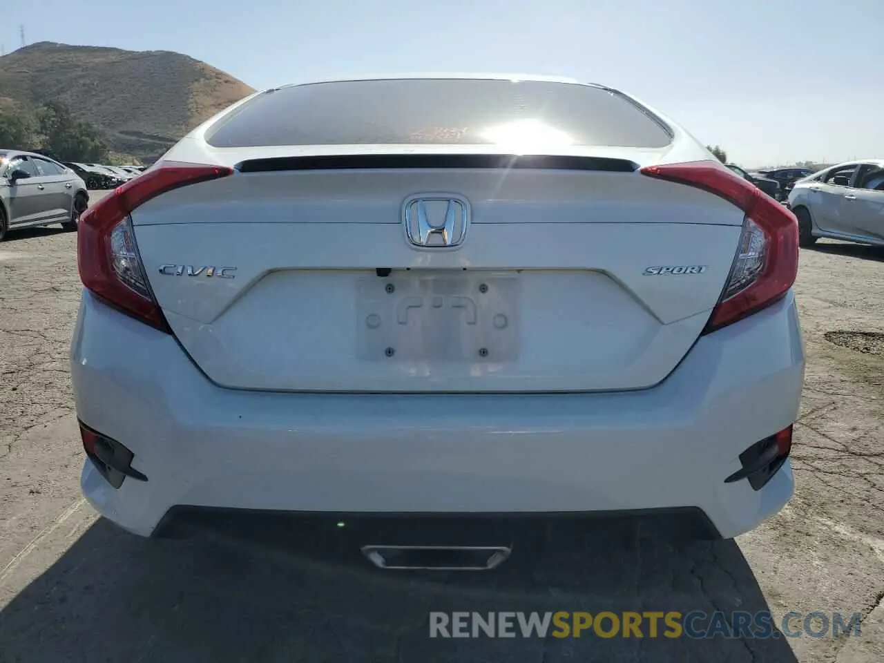 6 Photograph of a damaged car 2HGFC2F87MH525280 HONDA CIVIC 2021