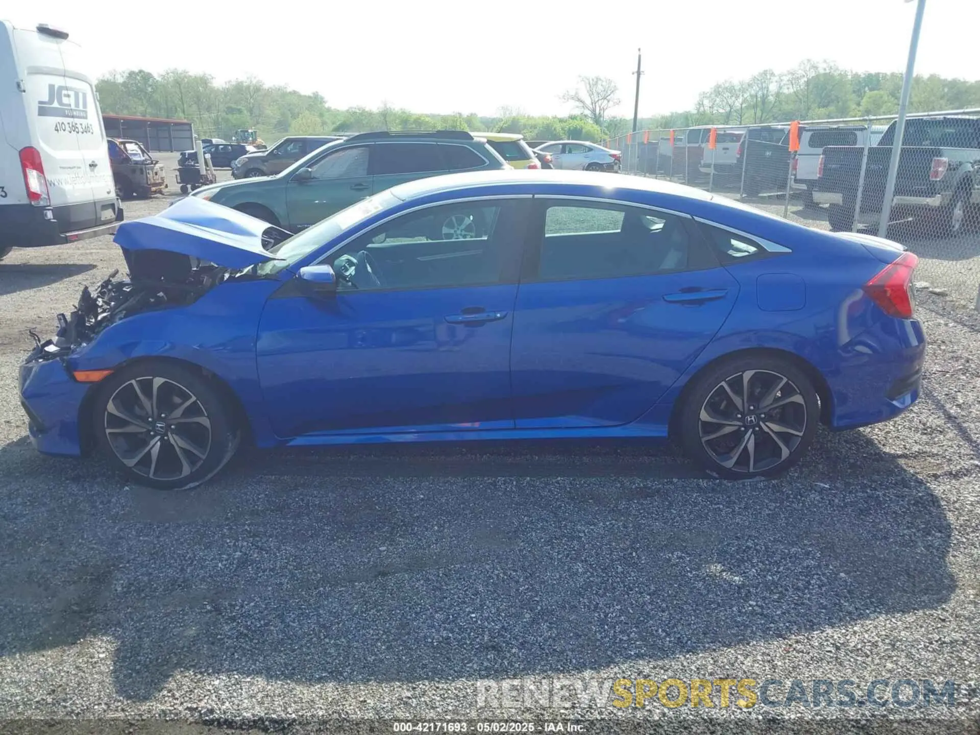 14 Photograph of a damaged car 2HGFC2F87MH525814 HONDA CIVIC 2021