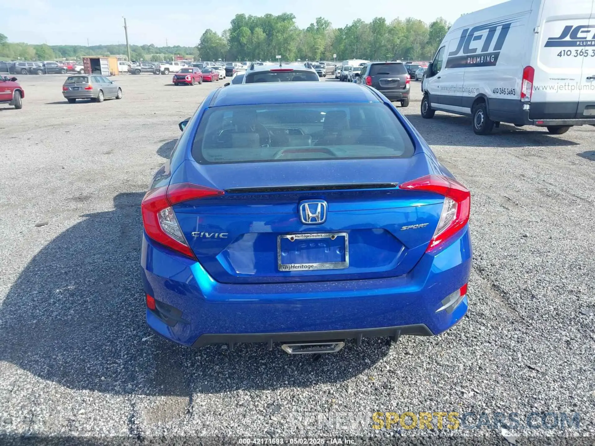 16 Photograph of a damaged car 2HGFC2F87MH525814 HONDA CIVIC 2021