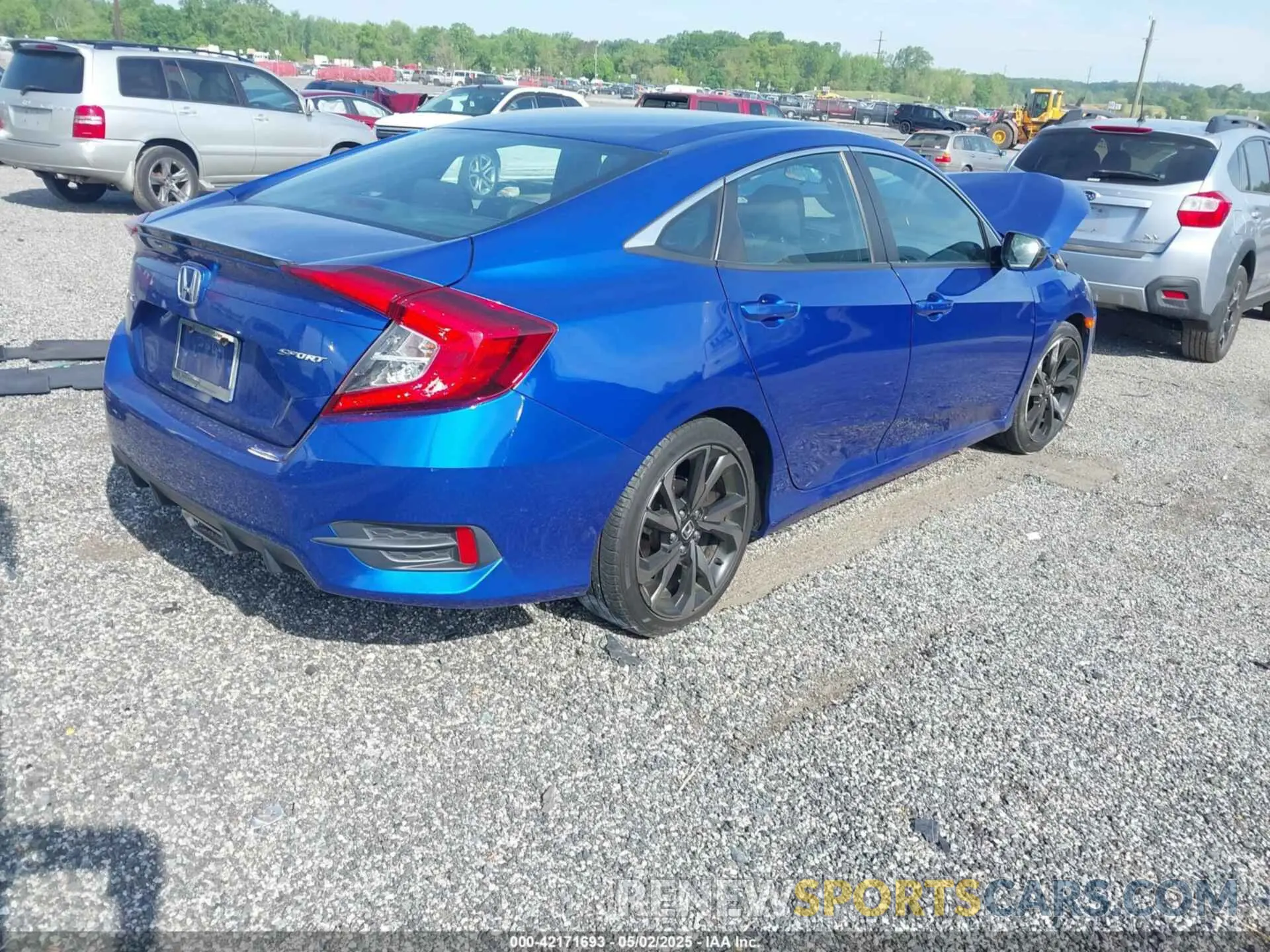 4 Photograph of a damaged car 2HGFC2F87MH525814 HONDA CIVIC 2021