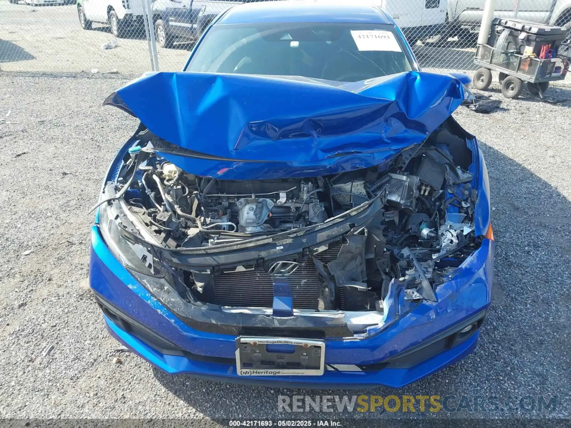6 Photograph of a damaged car 2HGFC2F87MH525814 HONDA CIVIC 2021