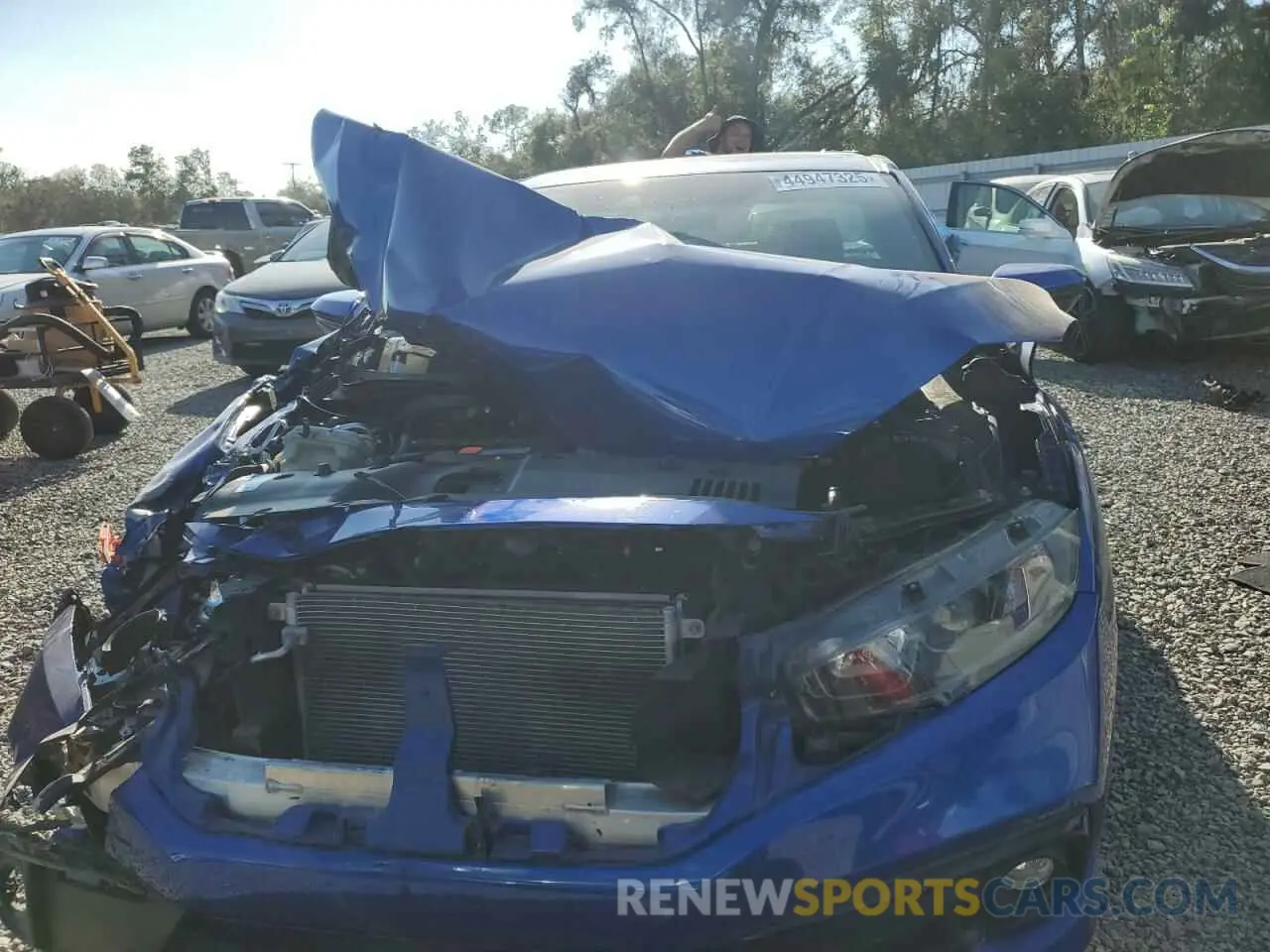 5 Photograph of a damaged car 2HGFC2F87MH535596 HONDA CIVIC 2021