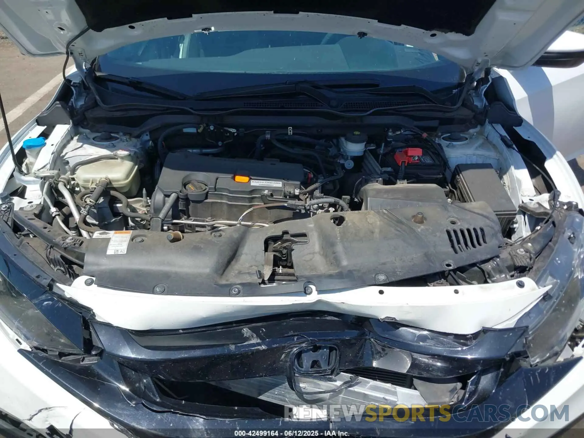 10 Photograph of a damaged car 2HGFC2F87MH540023 HONDA CIVIC 2021
